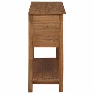 Servírovací skříň Přírodní 79 x 35 x 80 cm Pevné teakové dřevo - obrázek 4