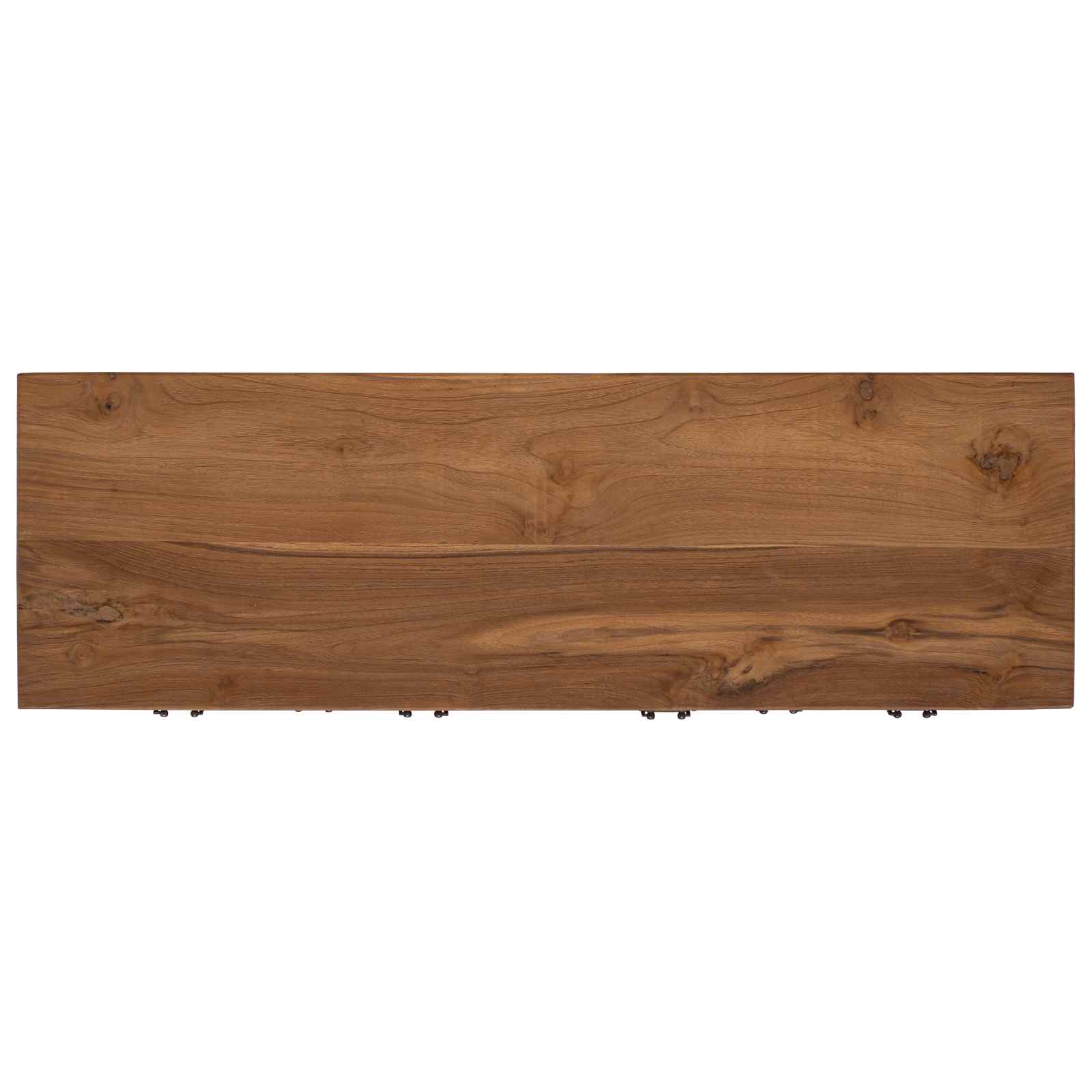 Dressoir Naturel 110 x 35 x 75,5 cm Massief Teakhout image 5