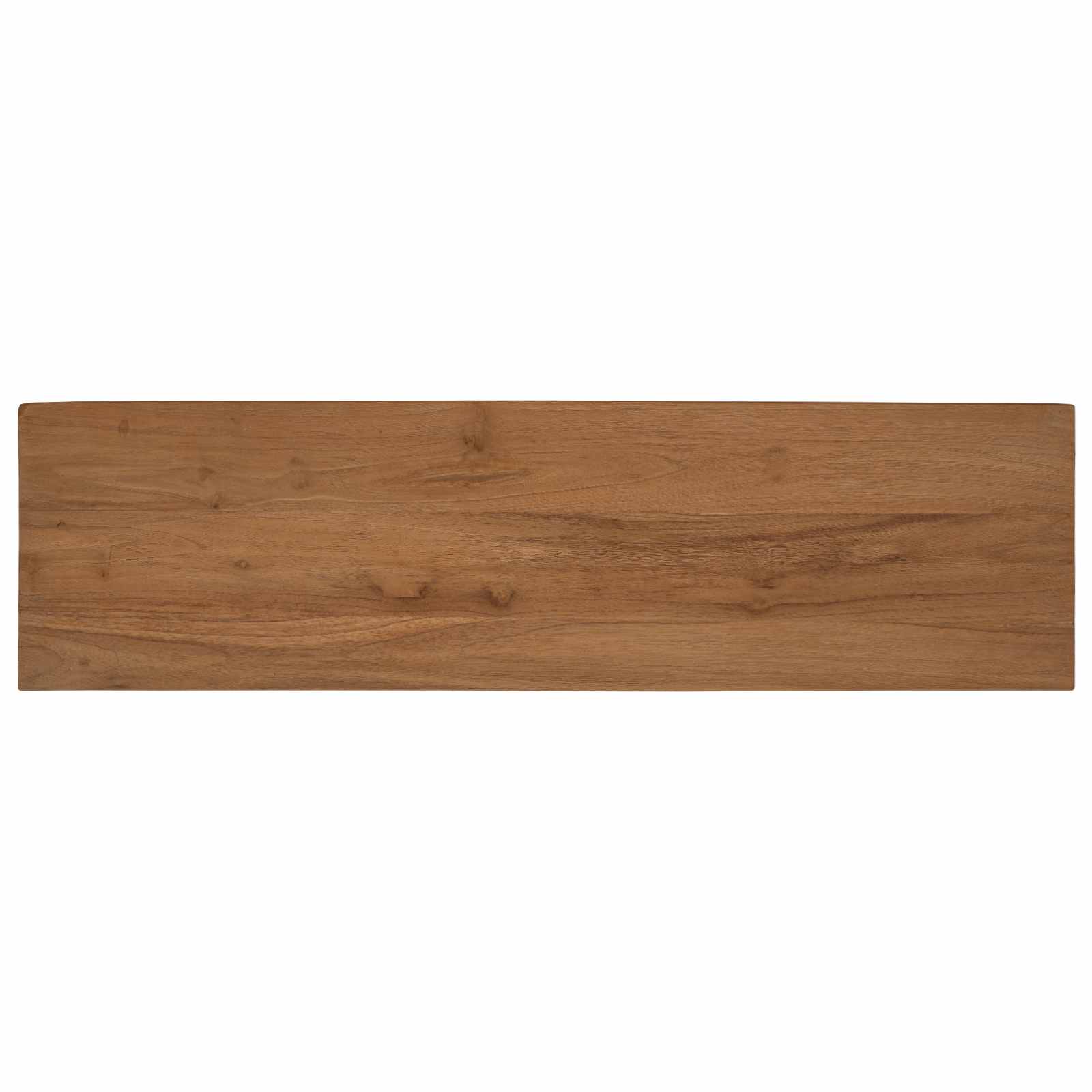 TV-kast 110 x 30 x 35 cm Naturel Massief Teakhout image 5