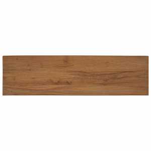 Televizní skříň 110 x 30 x 35 cm Přírodní Pevné teakové dřevo - obrázek 5