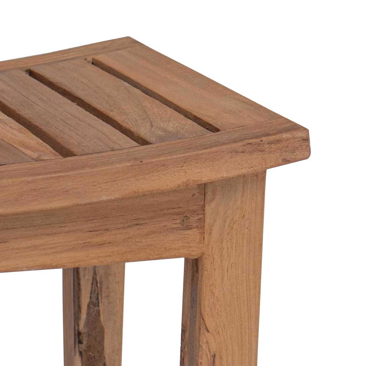 Badeværelses sidebord Naturfarvet 50 x 35 x 45 cm - Billede 6