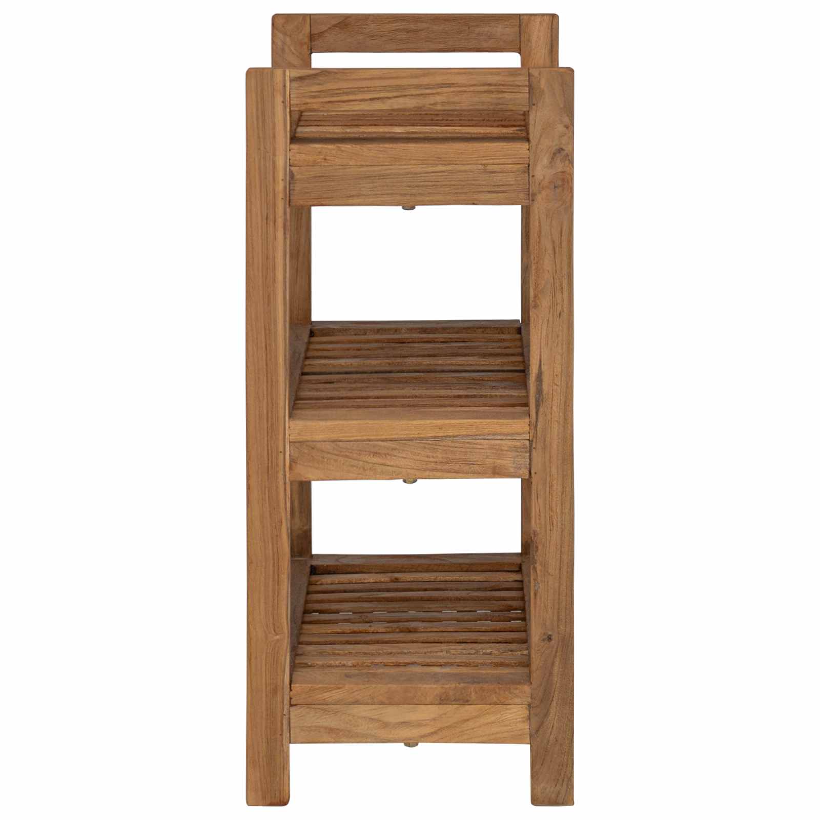 Badkamerplank Naturel 45 x 30 x 71 cm Massief Teakhout image 4