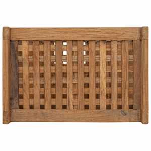 Koupelnová polička Přírodní 45 x 30 x 71 cm Pevné teakové dřevo - obrázek 5