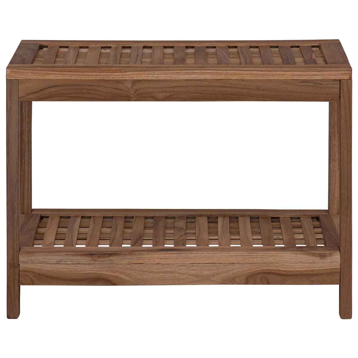 Badeværelses sidebord Naturfarvet 60 x 30 x 45 cm - Billede 3