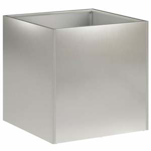 vidaXL Aia istutuspot H&otilde;bedane 35 x 35 x 35 cm Roostevaba teras