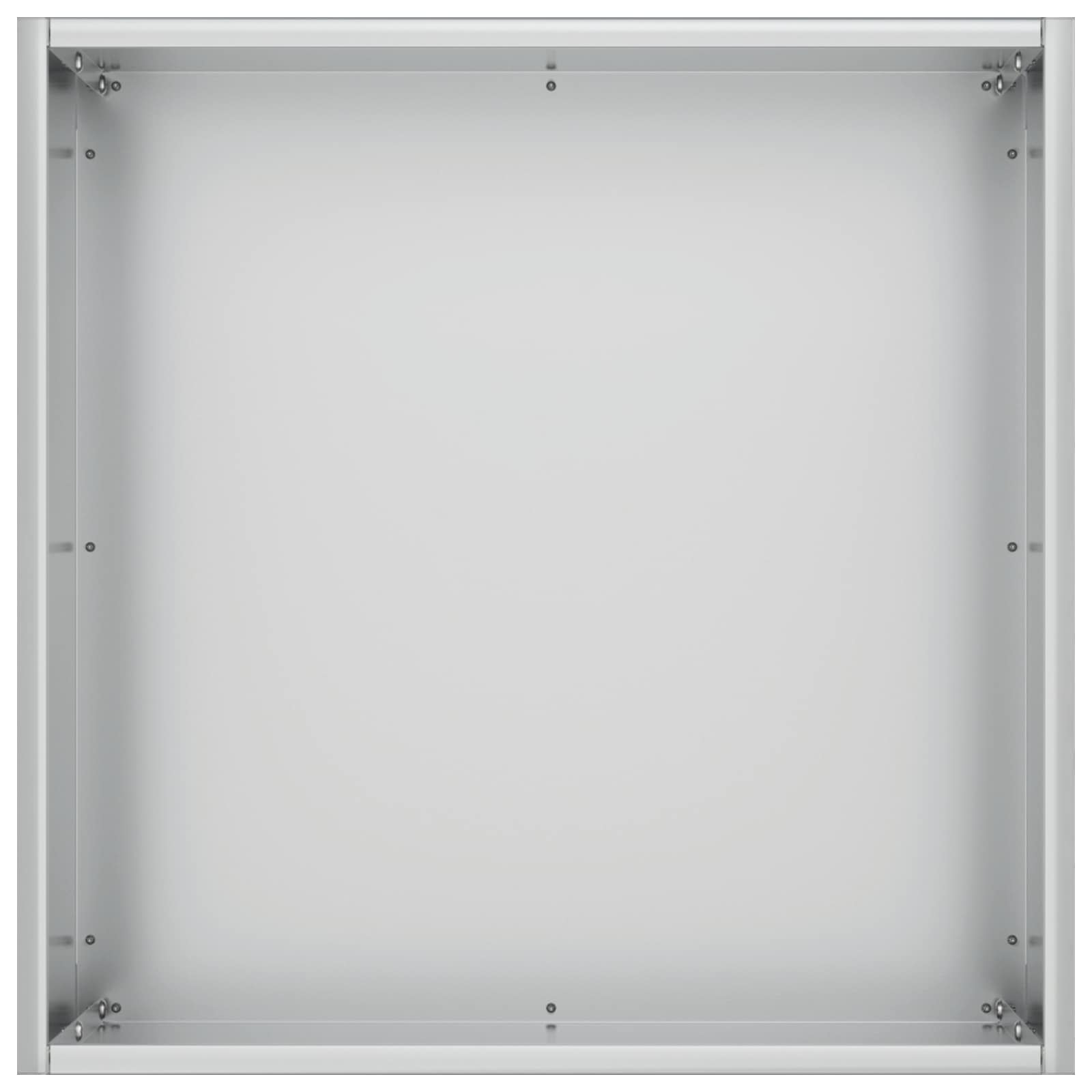 Tuin Bloempot 2 st zilver 35 x 35 x 35 cm Gegalvaniseerd staal image 5
