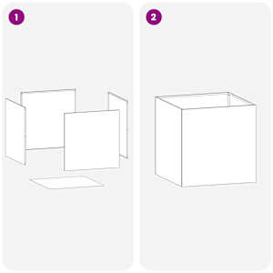 Zahradní pěstebník 2 ks Rezavá 35 x 35 x 35 cm - obrázek 9
