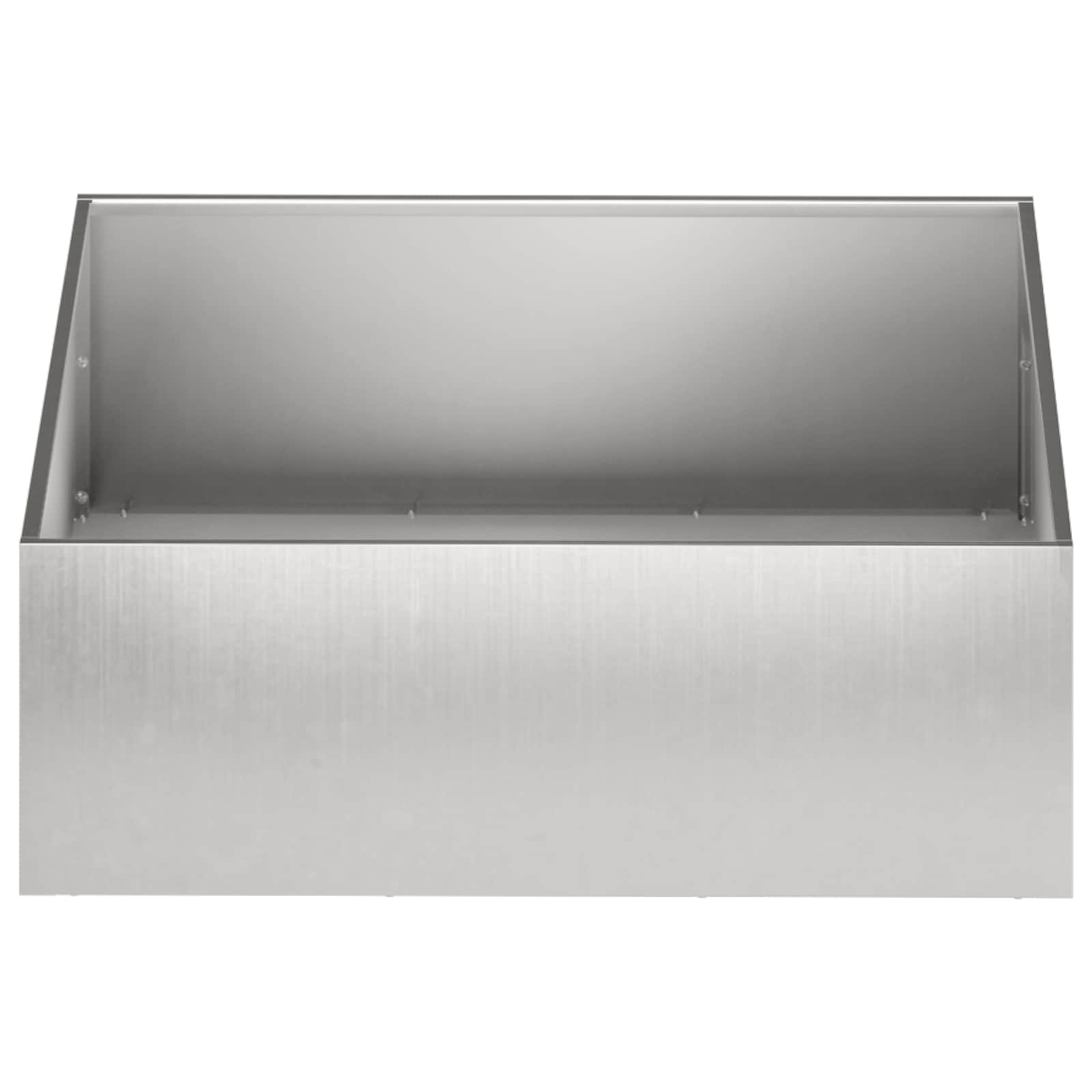 Plantenbak zilver 60 x 60 x 20 cm Roestvrij staal image 3