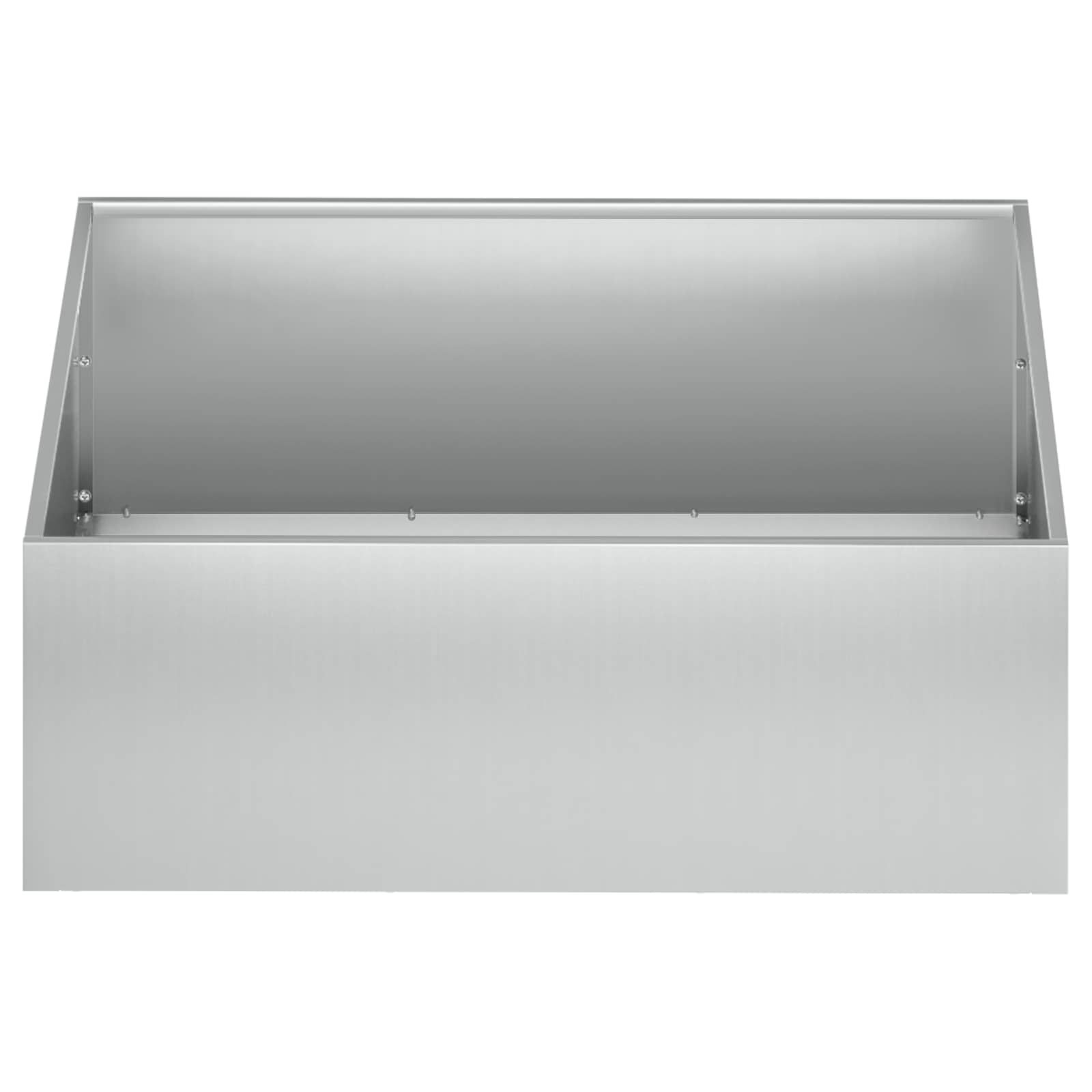 Plantenbak zilver 60 x 60 x 20 cm Gegalvaniseerd staal image 3