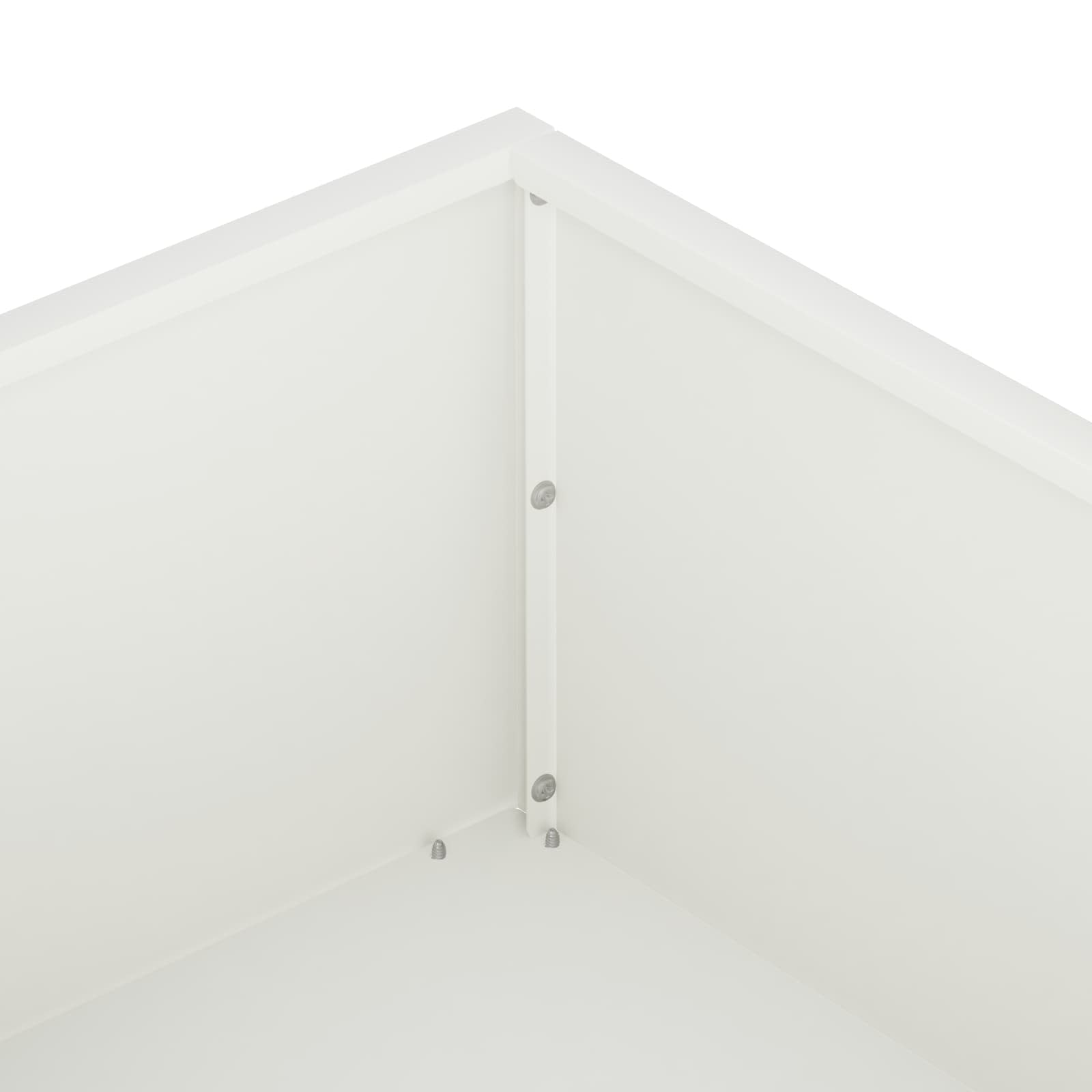 Plantenbak Wit 80 x 80 x 20 cm Koudgewalst staal image 5