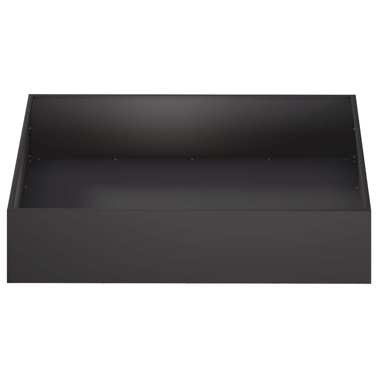 Plantenbak 2 st Zwart 100 x 100 x 20 cm Koudgewalst staal image 4
