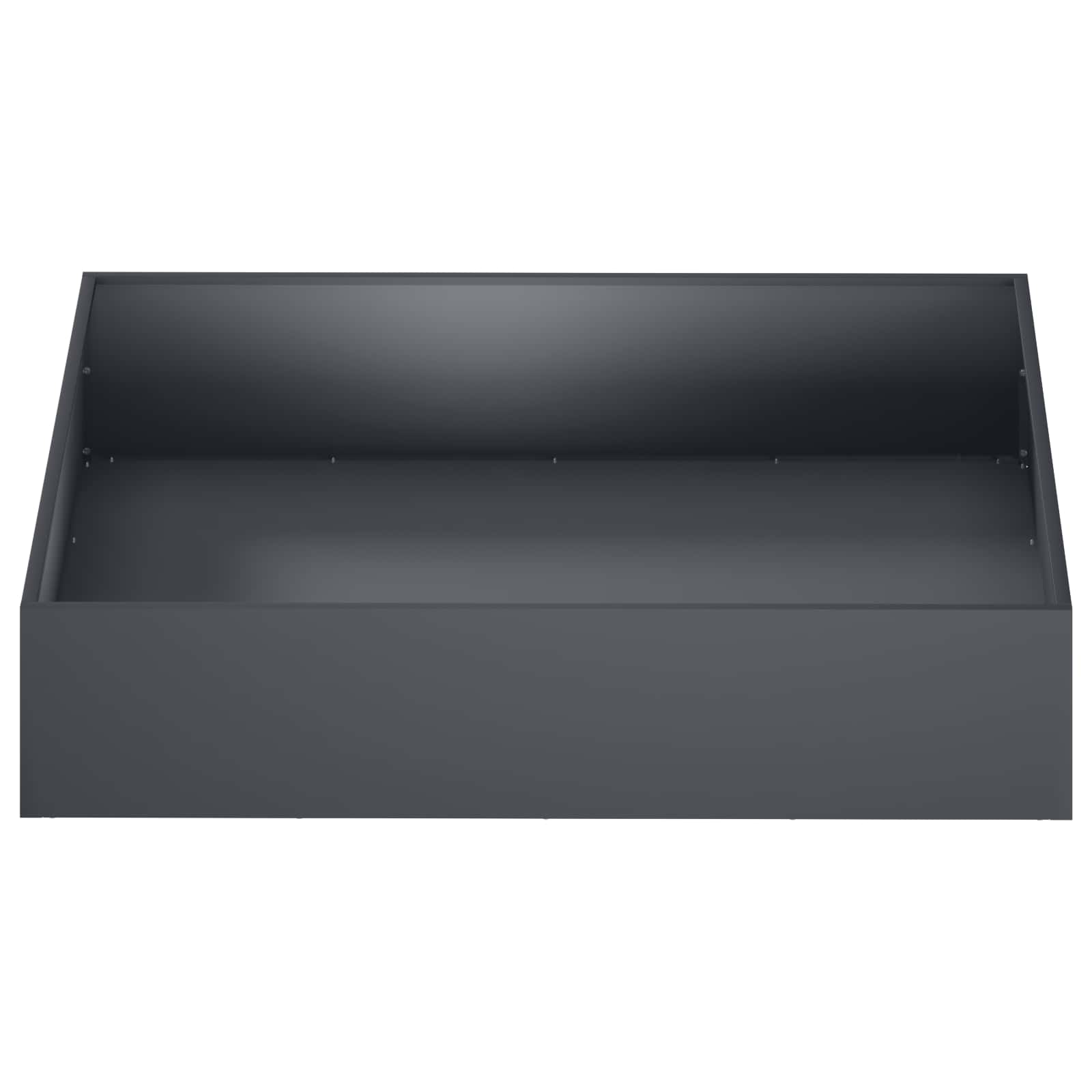 Plantenbak Antraciet 100 x 100 x 20 cm Koudgewalst staal image 3