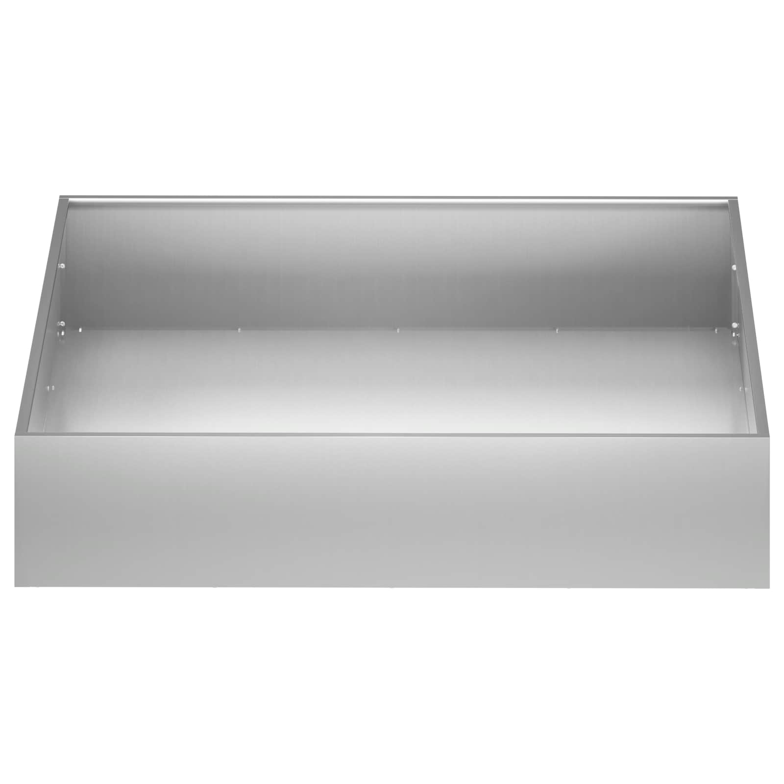 Plantenbak zilver 100 x 100 x 20 cm Gegalvaniseerd staal image 3