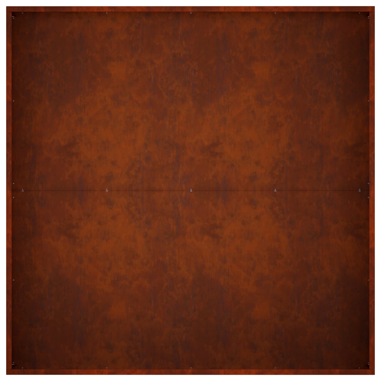 Plantenbak Roestkleurig 100 x 100 x 20 cm weervast staal image 5