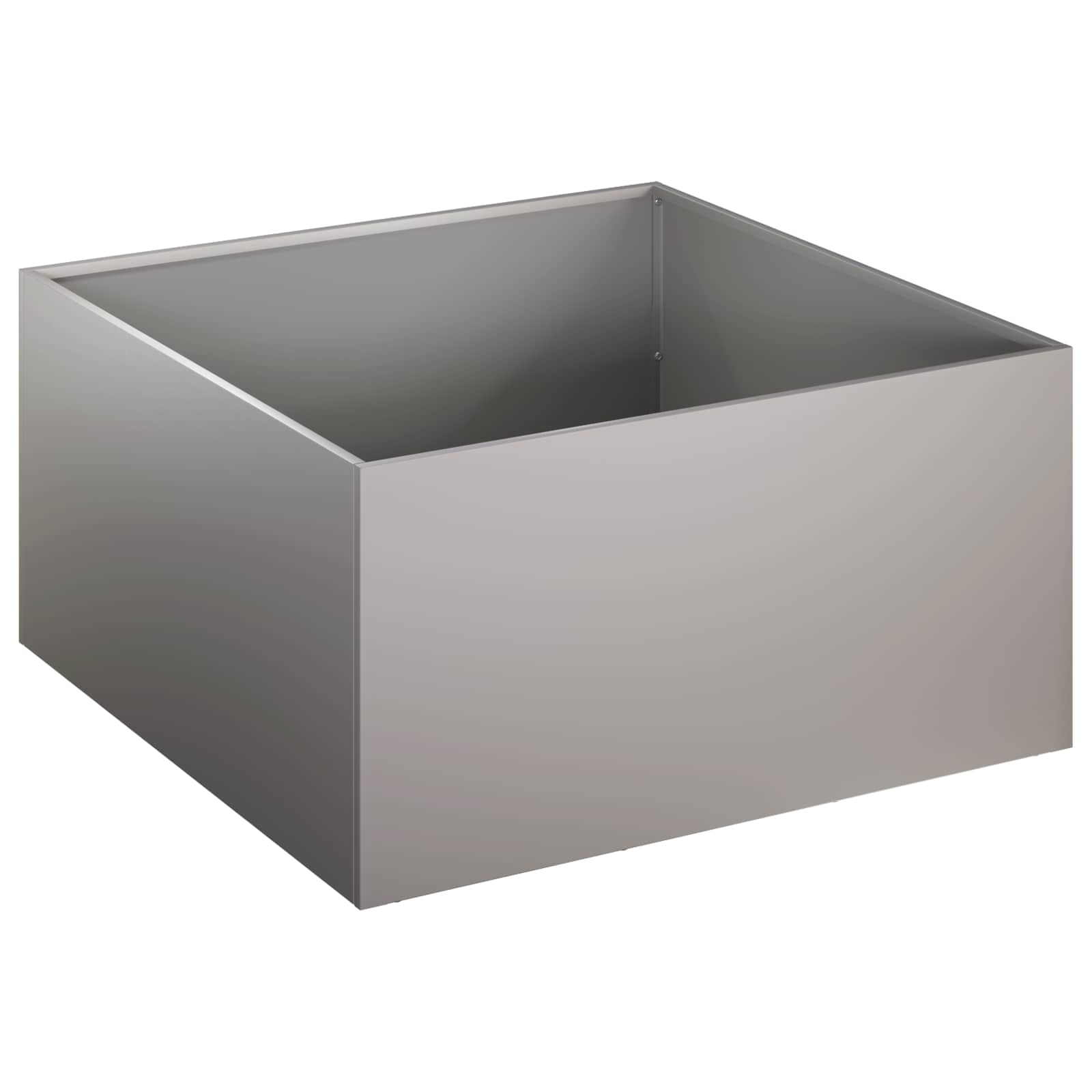 Plantenbak 2 st Roestkleurig 40 x 40 x 30 cm weervast staal image 3