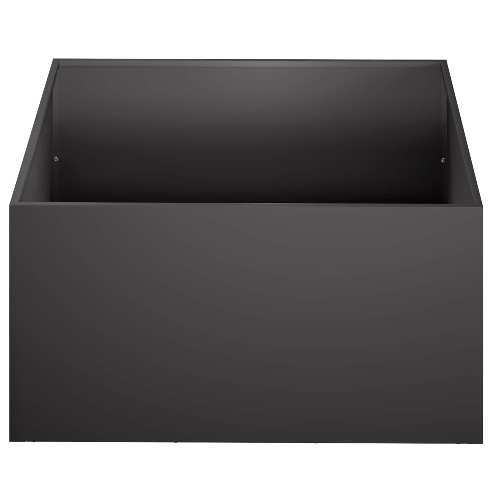 Plantenbak Zwart 60 x 60 x 30 cm Koudgewalst staal image 3
