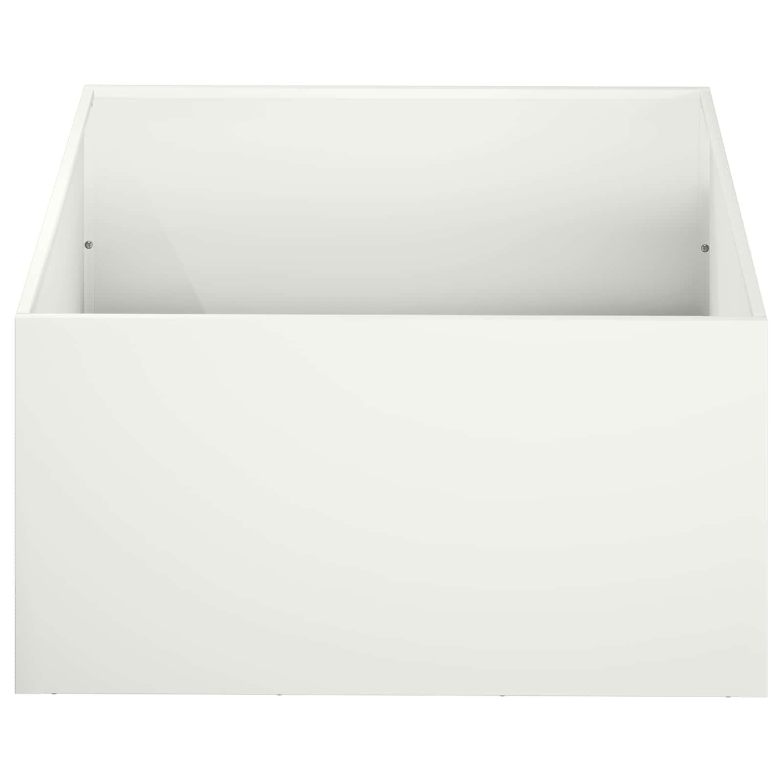 Plantenbak Wit 60 x 60 x 30 cm Koudgewalst staal image 3