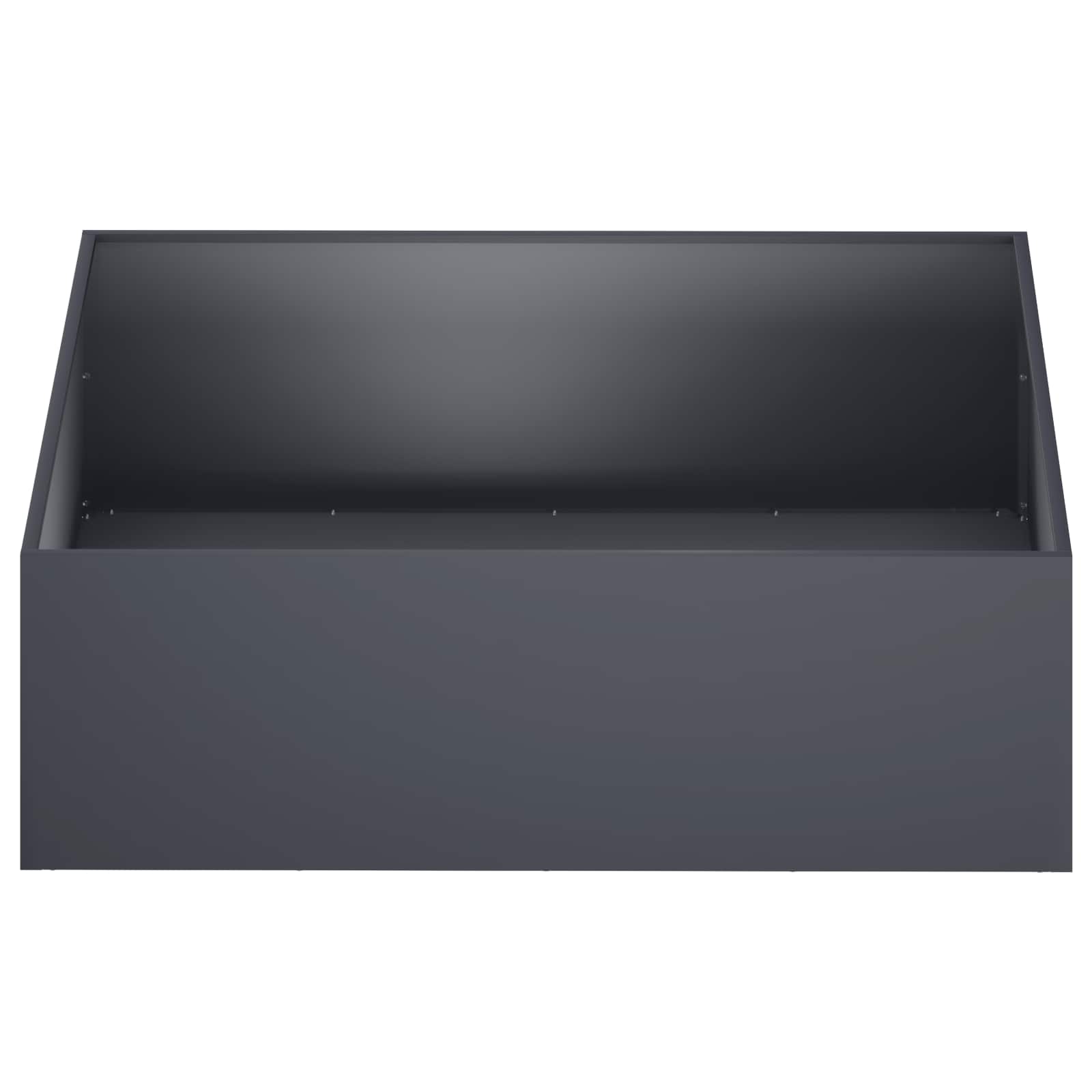 Plantenbak Antraciet 100 x 100 x 30 cm Koudgewalst staal image 3