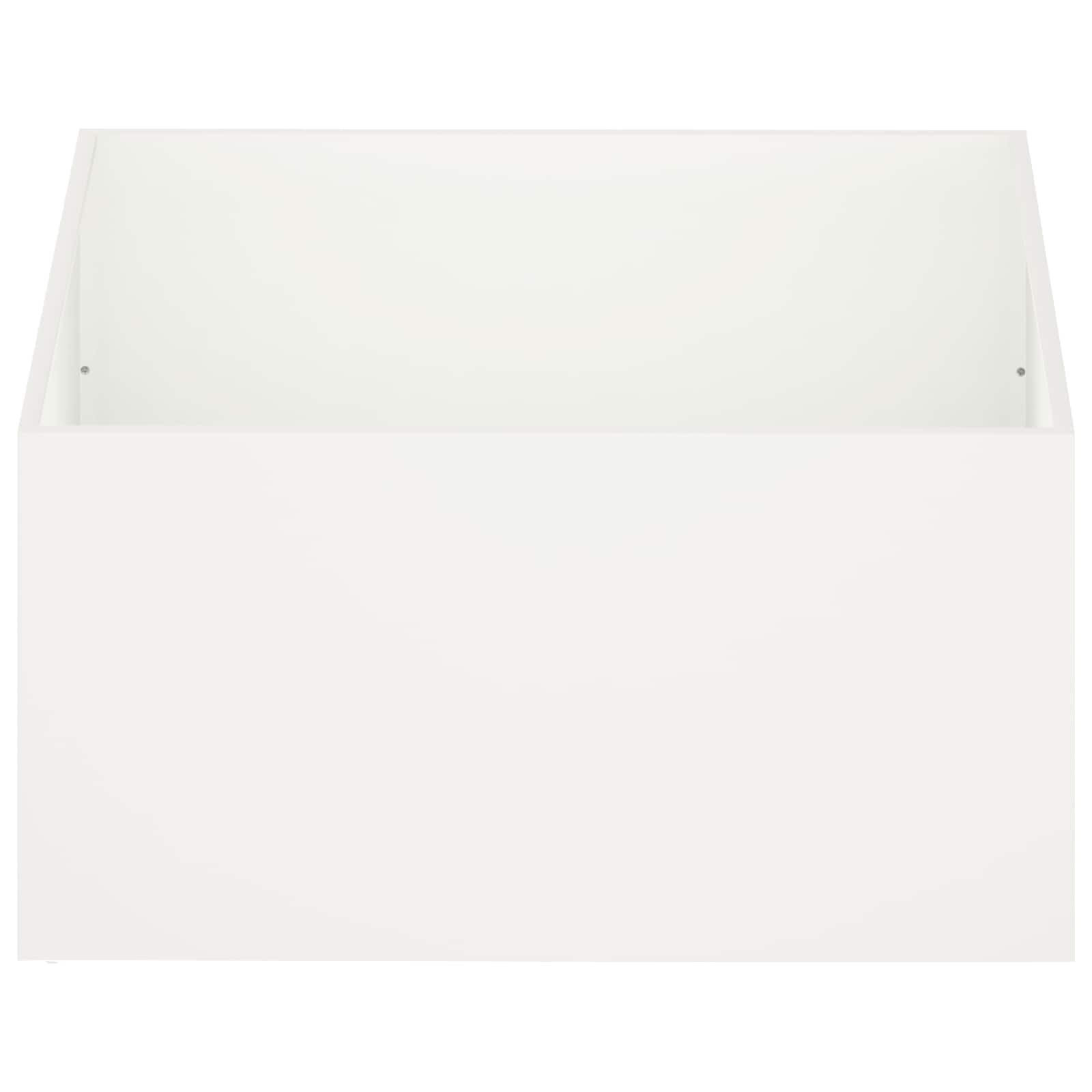 Plantenbak Wit 100 x 100 x 40 cm Koudgewalst staal image 3