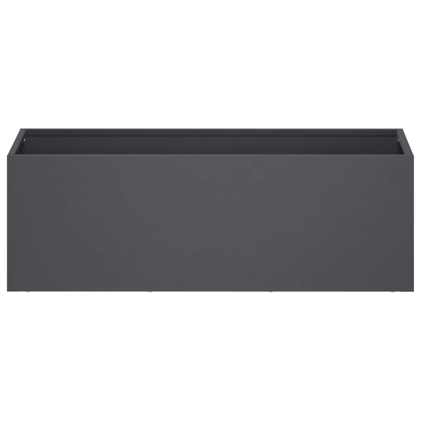 Plantenbak Antraciet 40 x 20 x 20 cm Koudgewalst staal image 3
