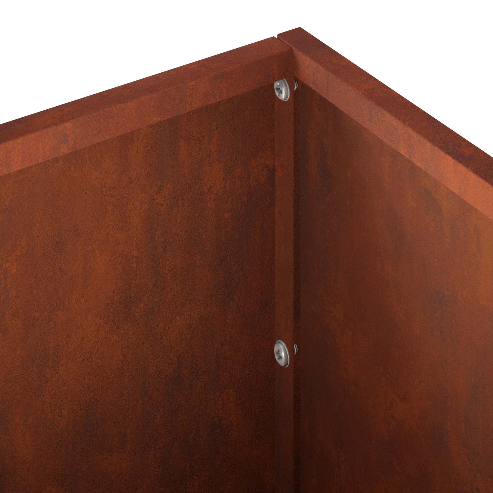 Plantenbak Roestkleurig 40 x 20 x 20 cm weervast staal image 6