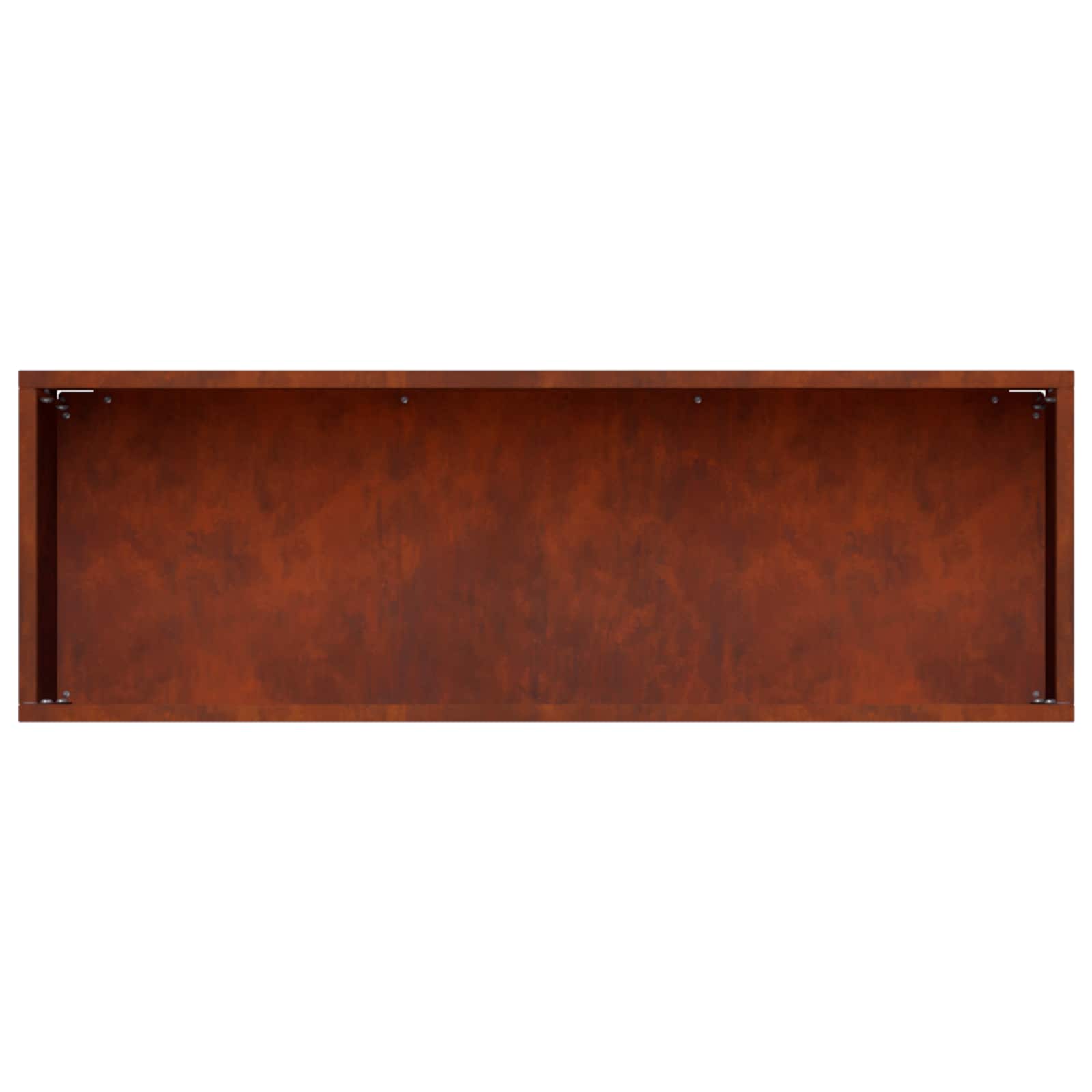 Plantenbak Roestkleurig 40 x 20 x 20 cm weervast staal image 5