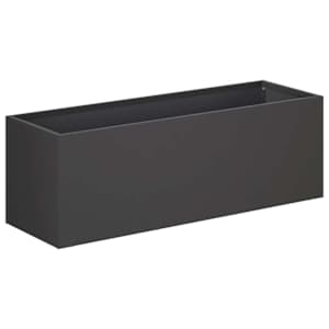 Zahradní pěstebník 2 ks Černá 60 x 20 x 20 cm - obrázek 3