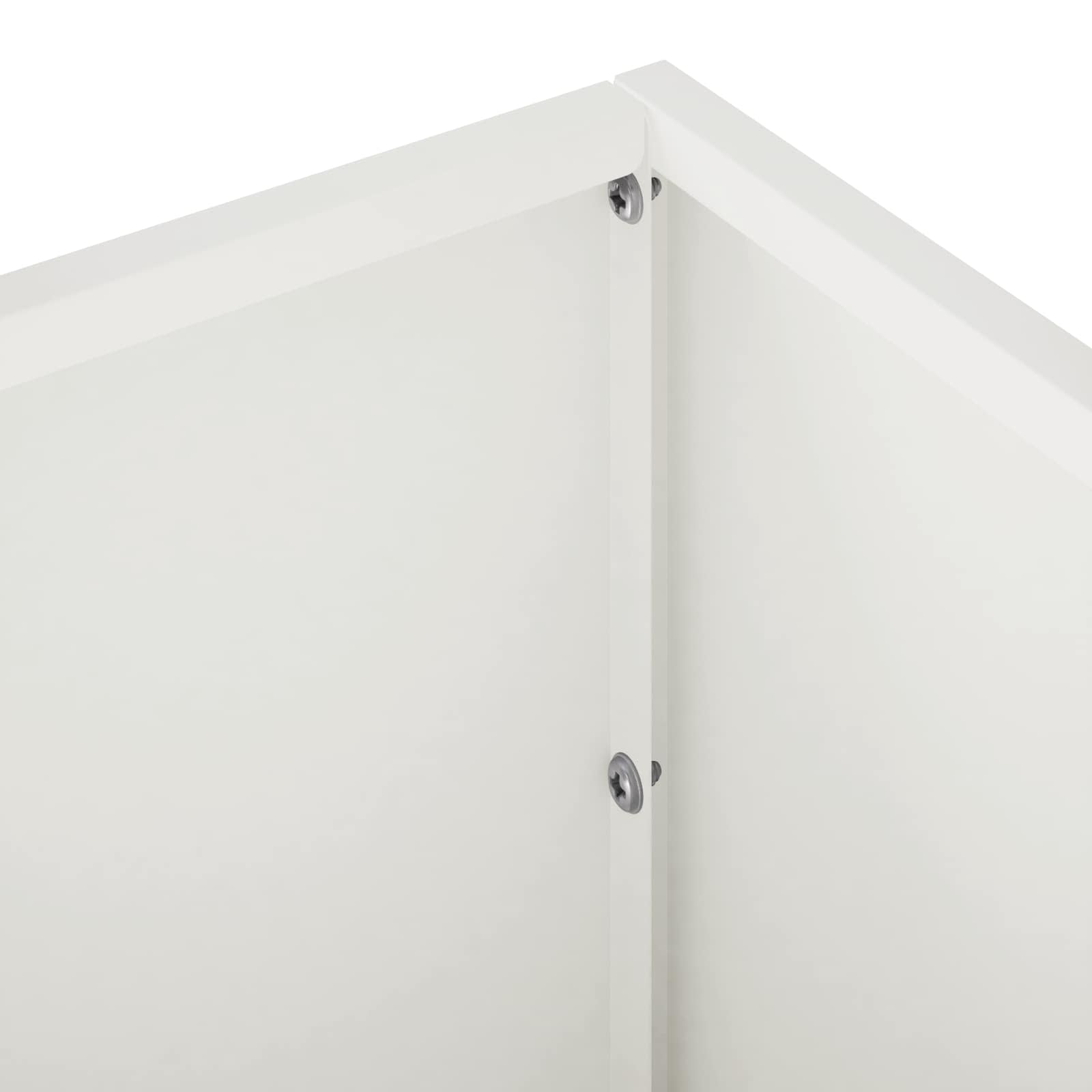 Plantenbak Wit 60 x 20 x 20 cm Koudgewalst staal image 5