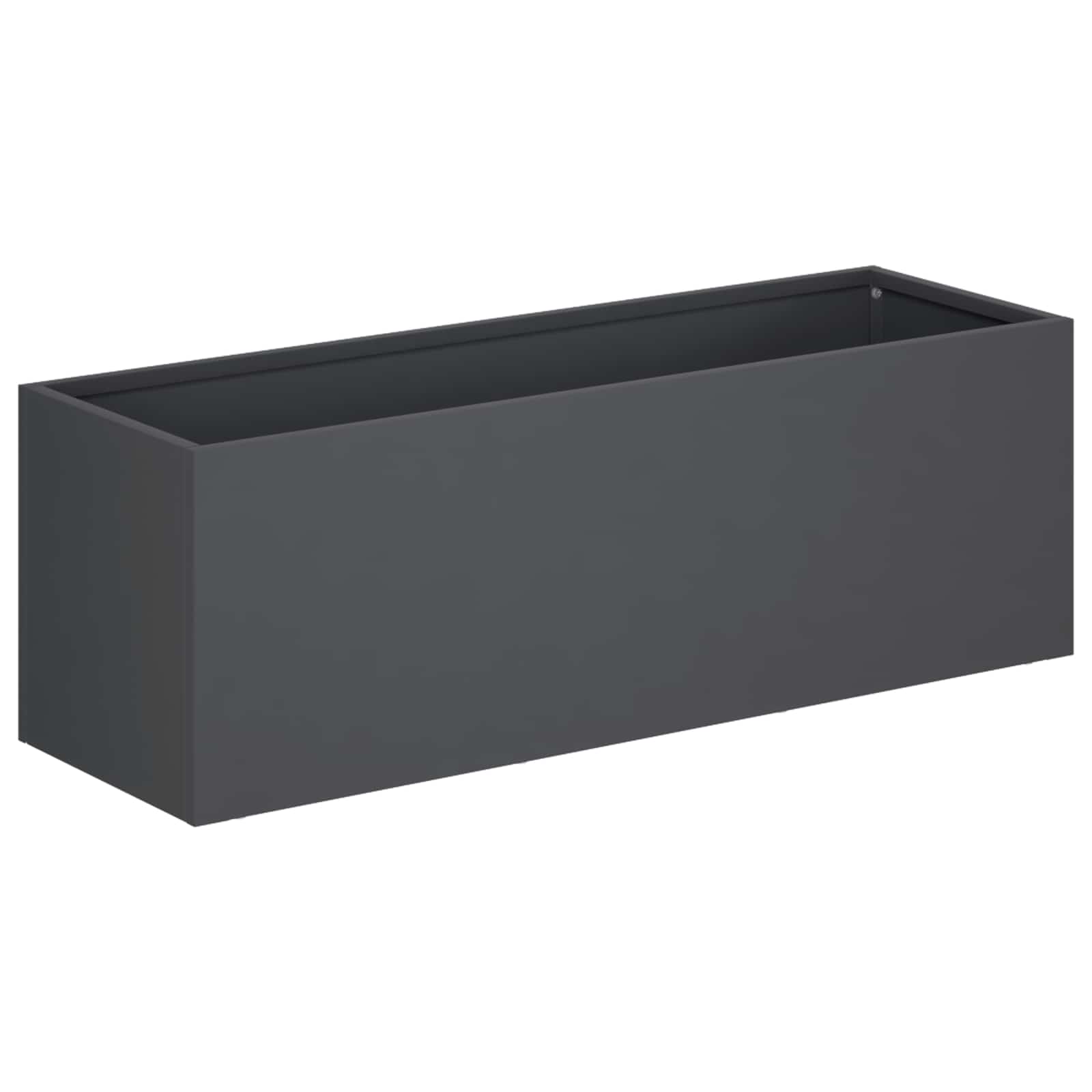 Plantenbak 2 st Antraciet 60 x 20 x 20 cm Koudgewalst staal image 3