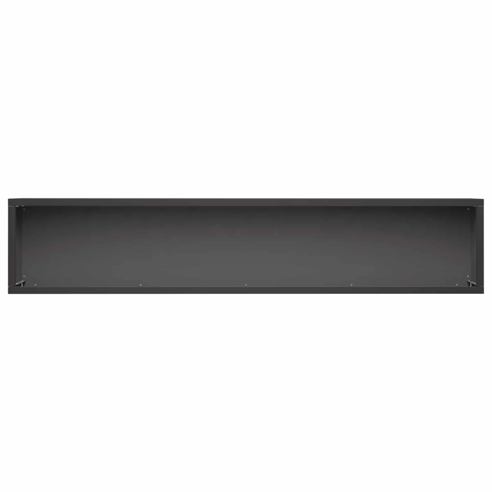 Plantenbak Zwart 80 x 20 x 20 cm Koudgewalst staal image 4