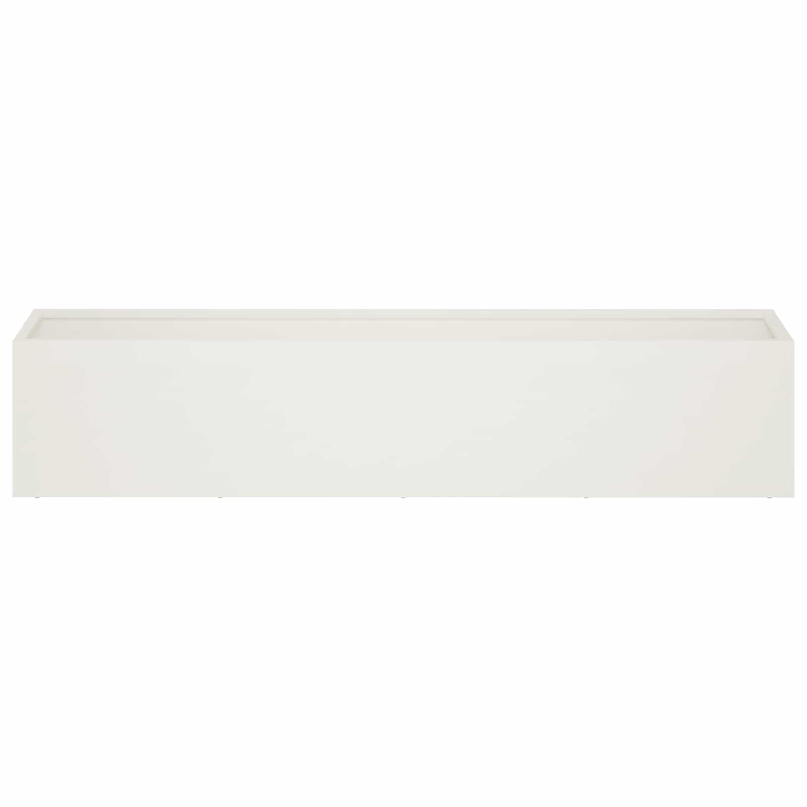 Plantenbak Wit 80 x 20 x 20 cm Koudgewalst staal image 3