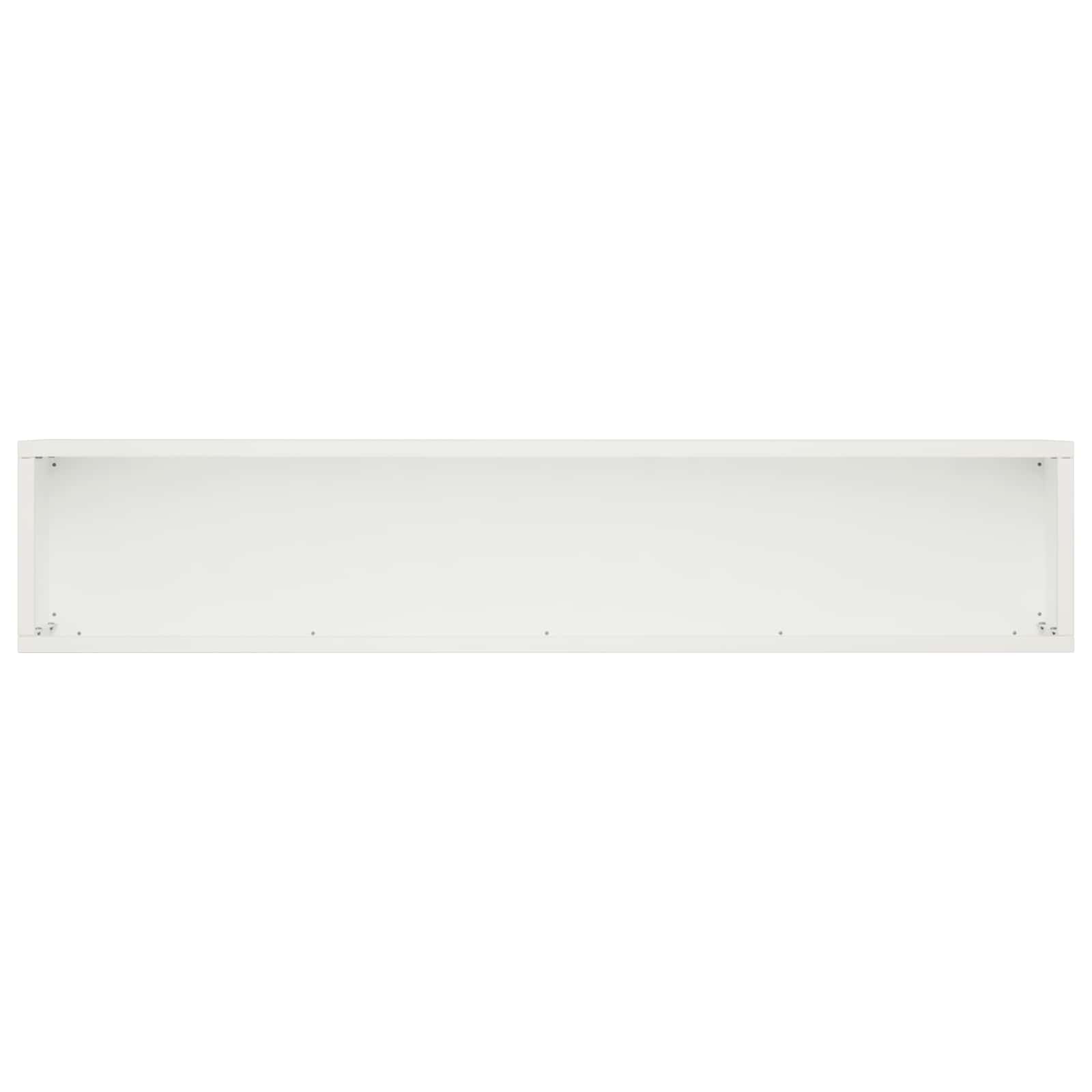 Plantenbak Wit 100 x 20 x 20 cm Koudgewalst staal image 4