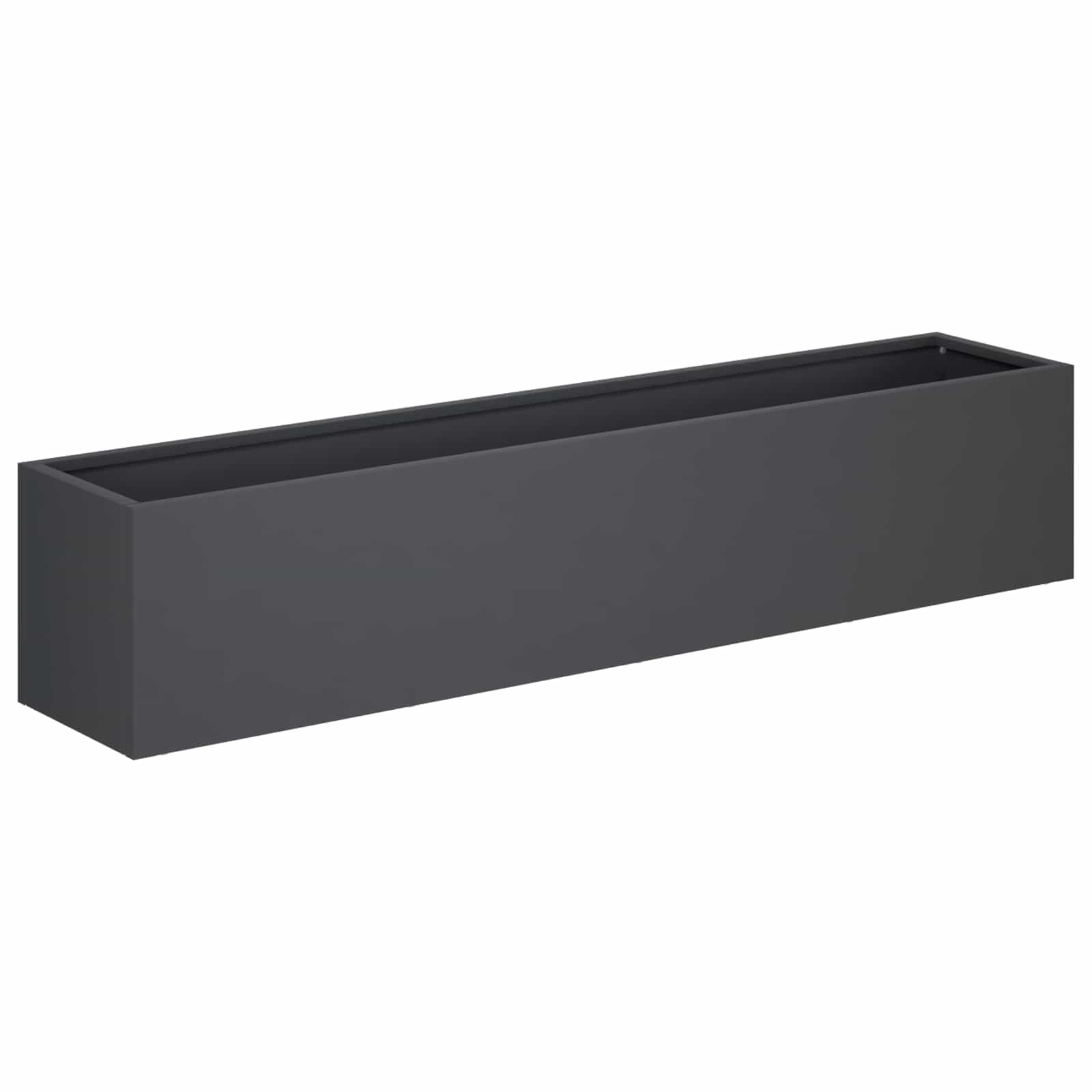 Plantenbak Antraciet 100 x 20 x 20 cm Koudgewalst staal image 2