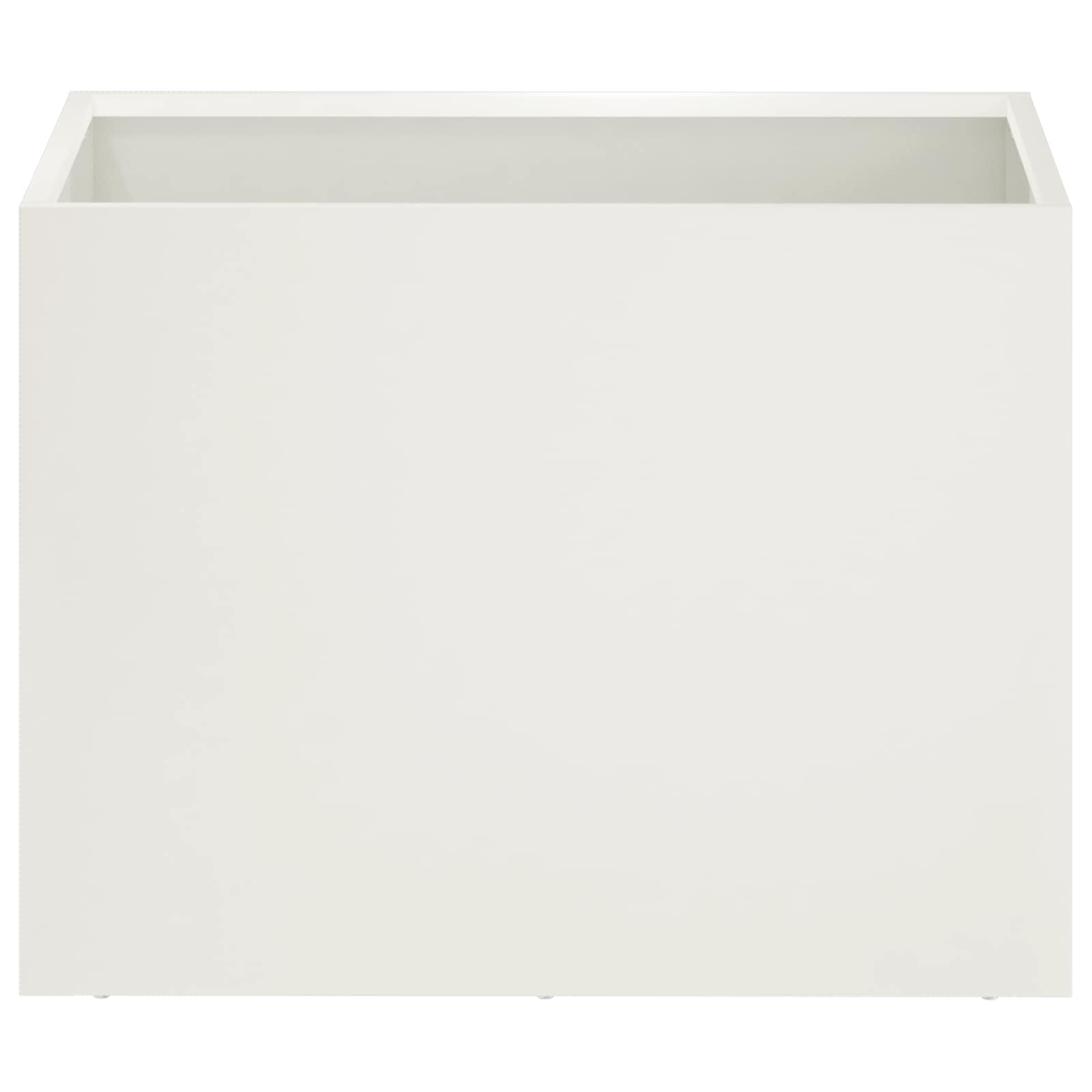 Plantenbak Wit 40 x 30 x 30 cm Koudgewalst staal image 3