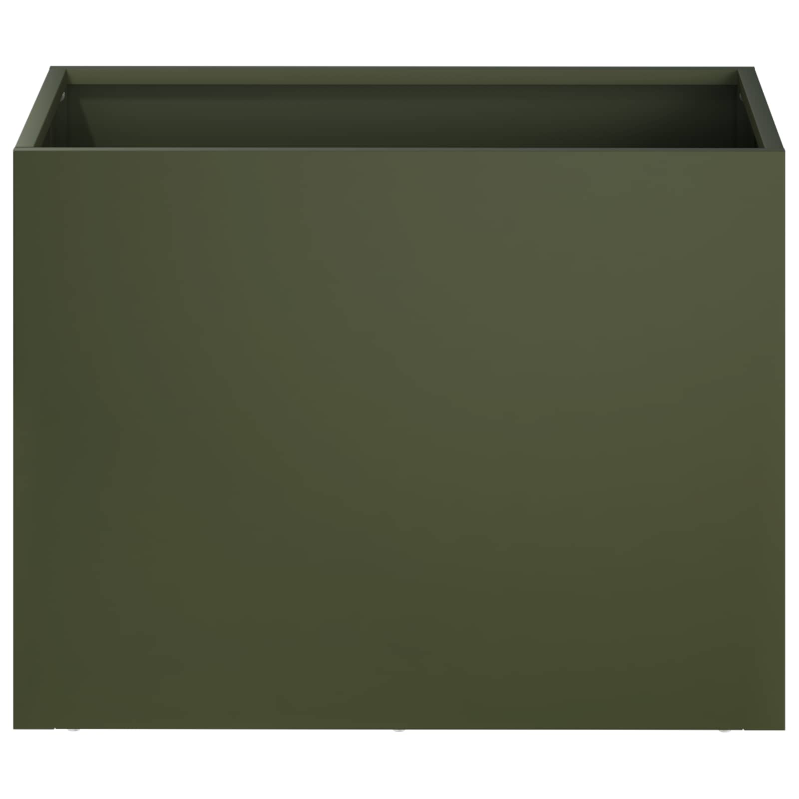 Plantenbak Olijfgroen 40 x 30 x 30 cm Koudgewalst staal image 3