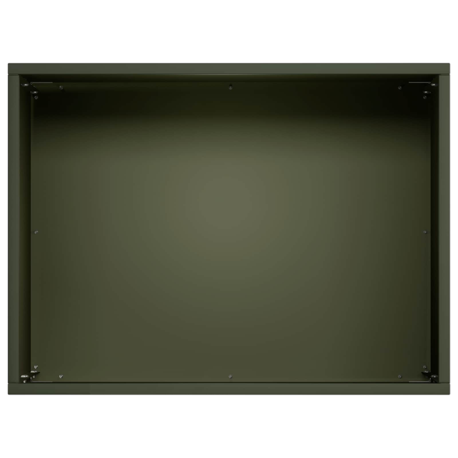 Plantenbak Olijfgroen 40 x 30 x 30 cm Koudgewalst staal image 4