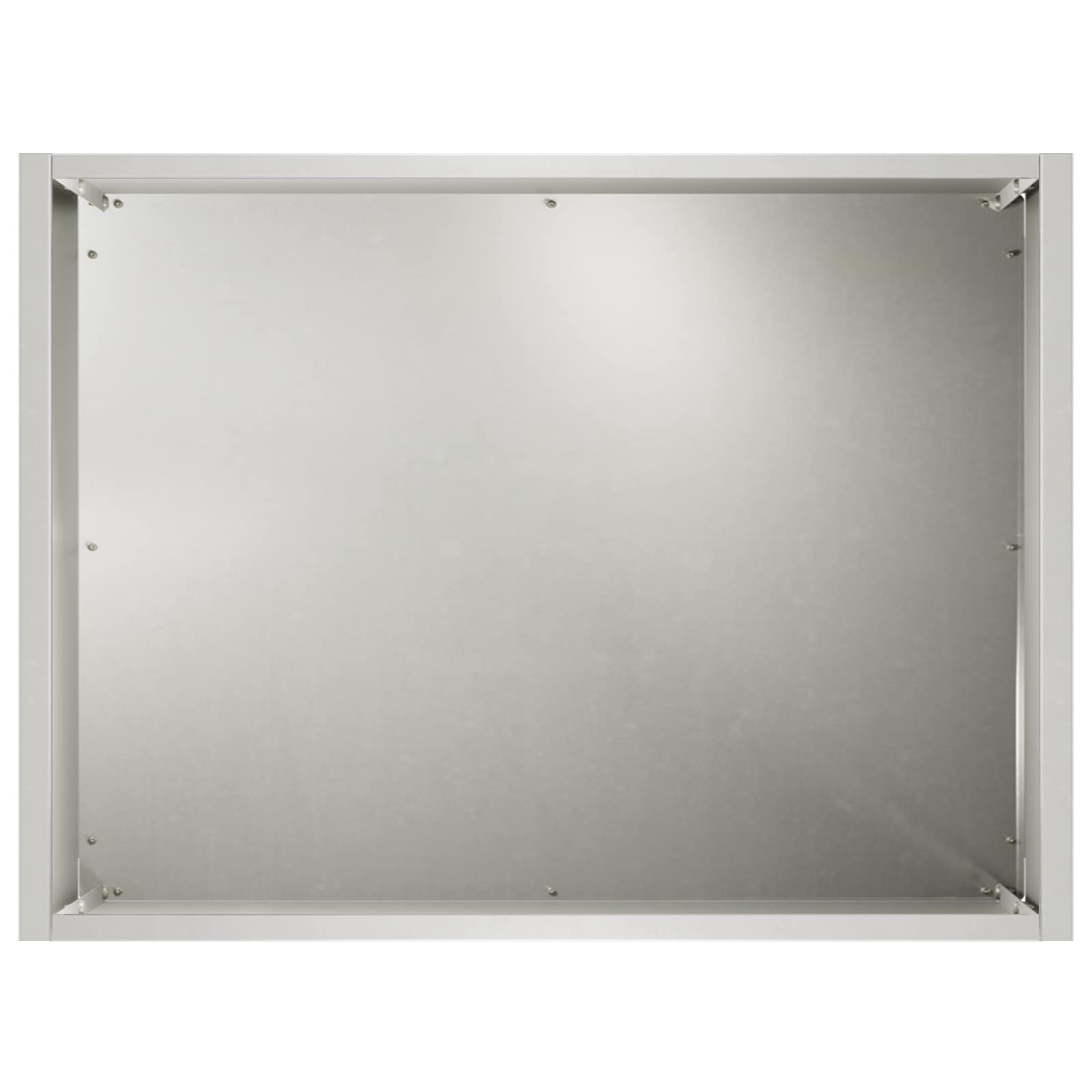 Plantenbak zilver 40 x 30 x 30 cm Roestvrij staal image 4