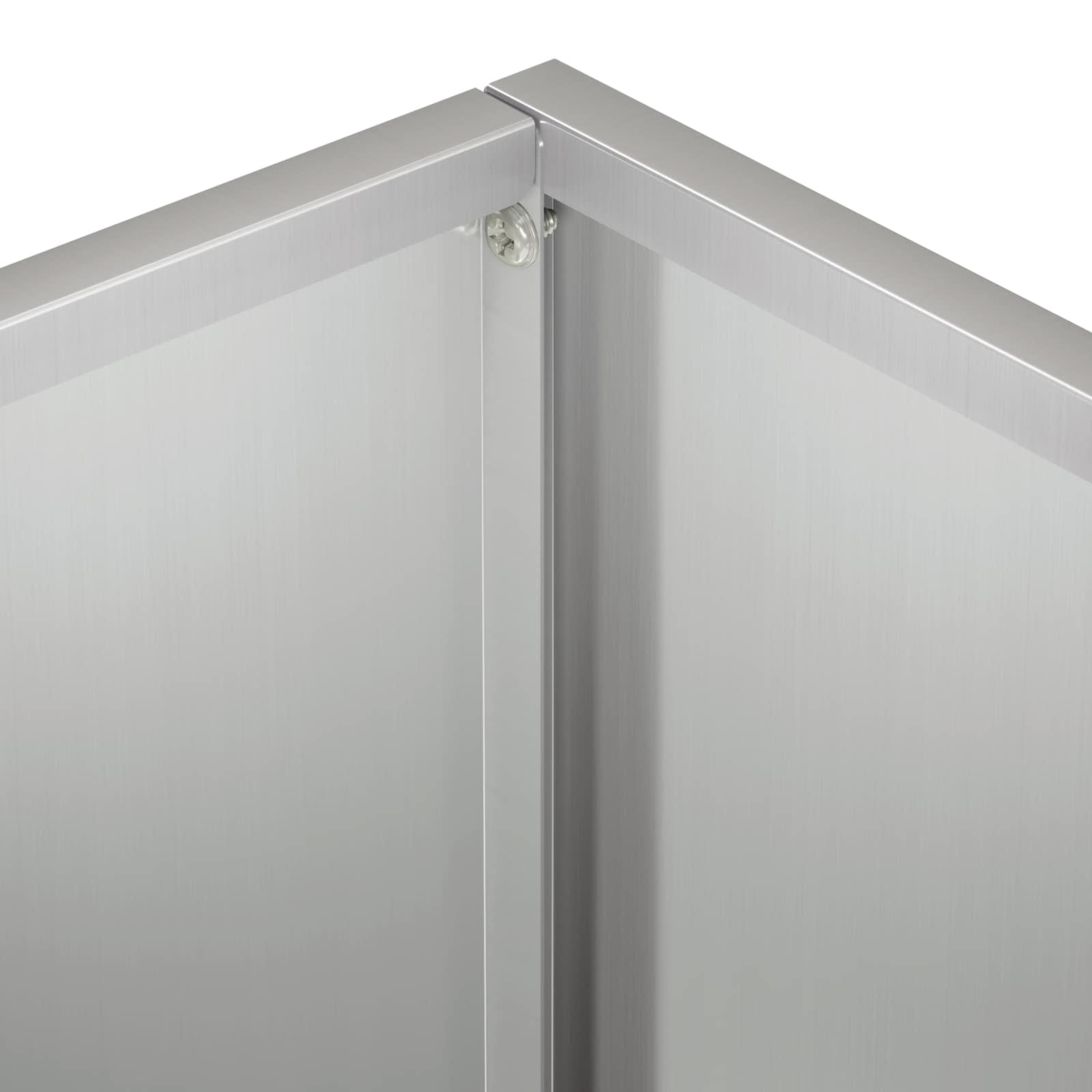 Plantenbak zilver 40 x 30 x 30 cm Gegalvaniseerd staal image 5
