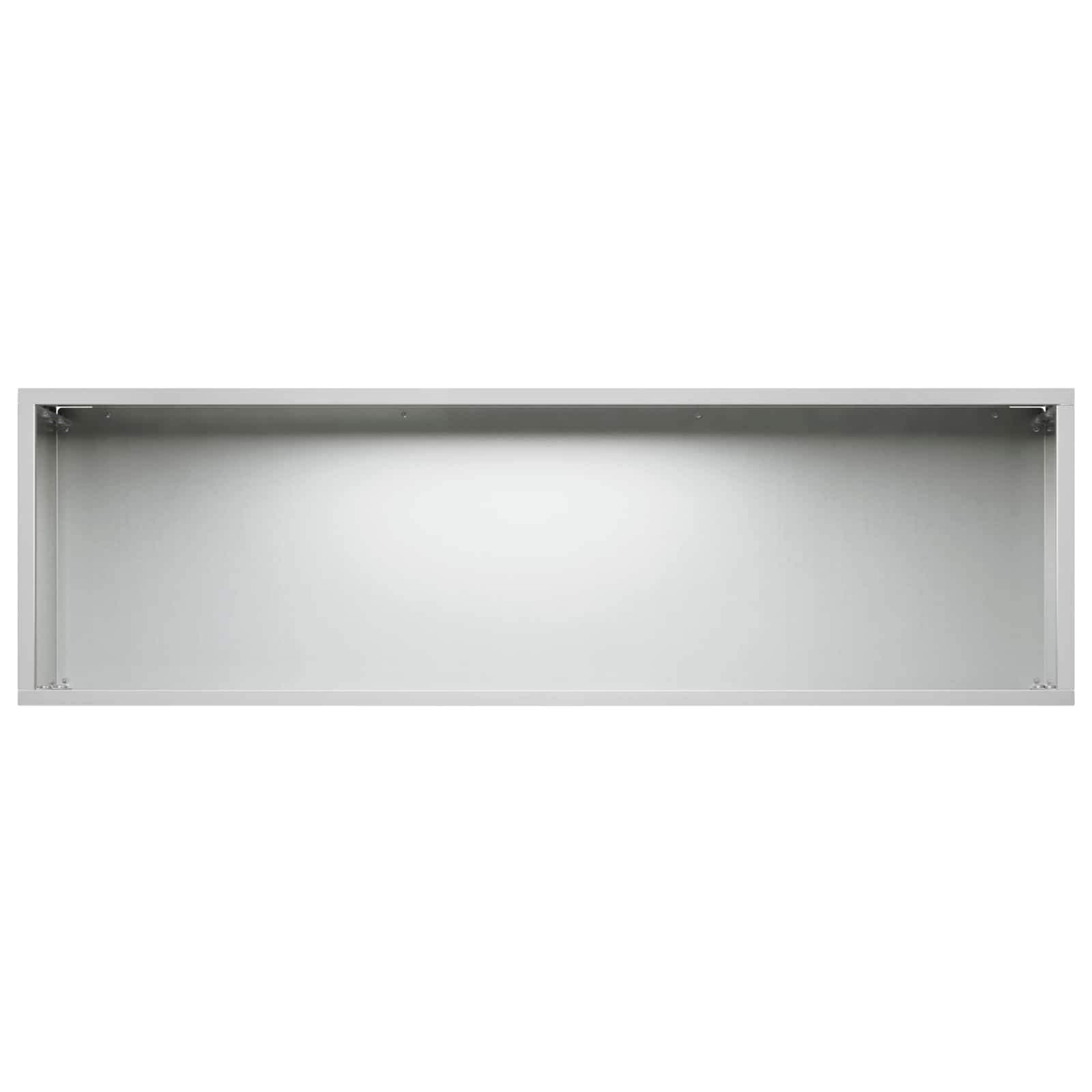 Plantenbak zilver 80 x 30 x 30 cm Gegalvaniseerd staal image 4