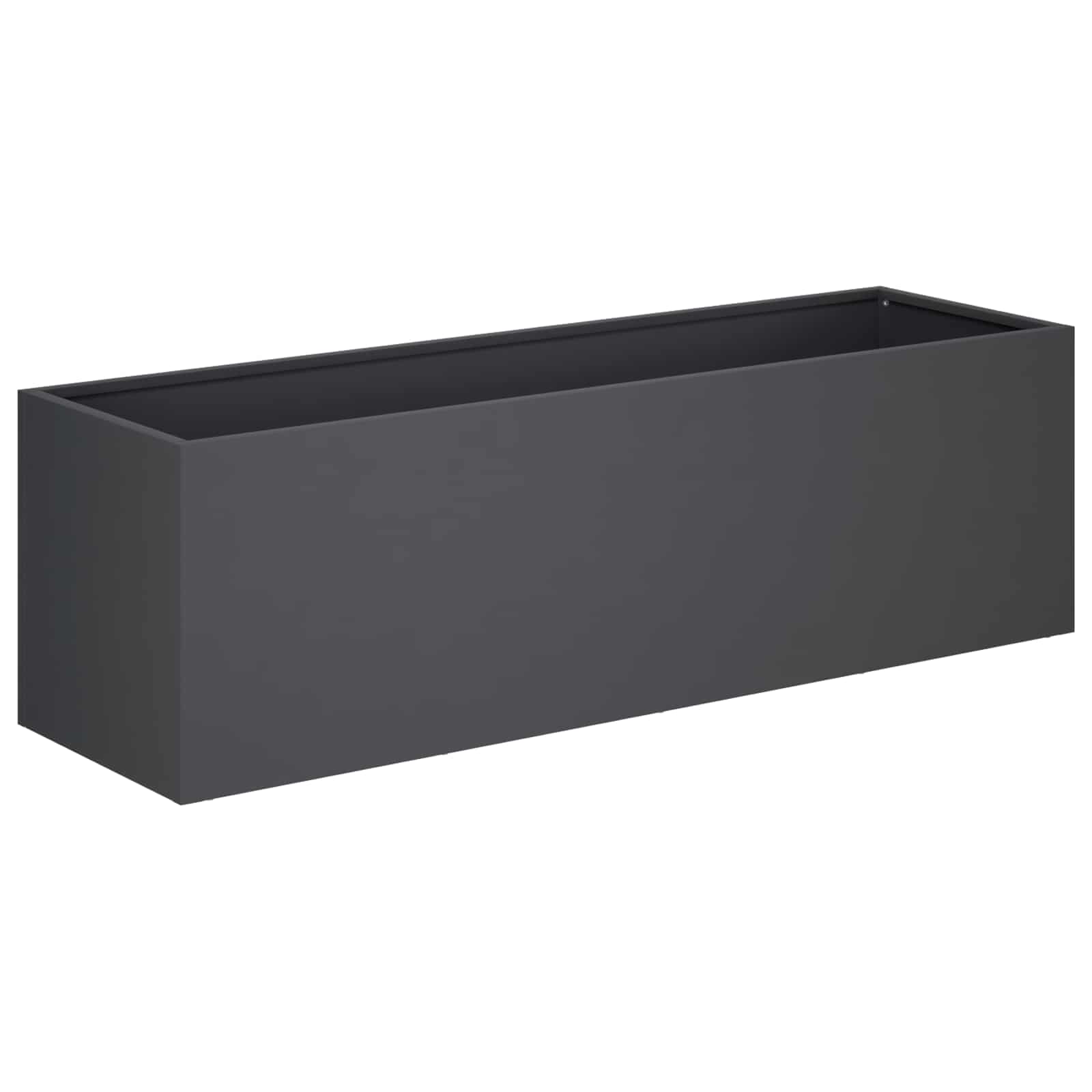 Plantenbak 2 st Antraciet 100 x 30 x 30 cm Koudgewalst staal image 3