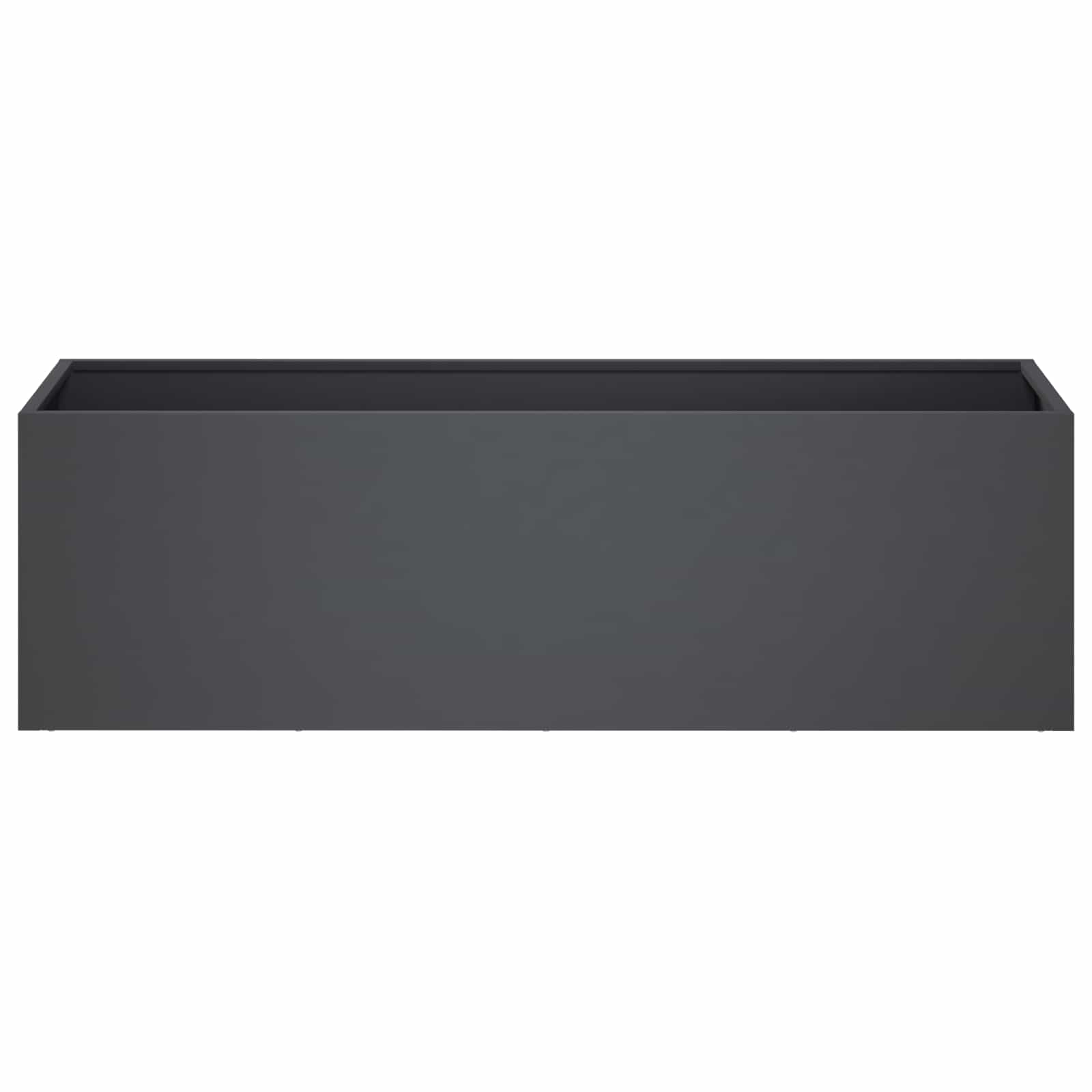 Plantenbak 2 st Antraciet 100 x 30 x 30 cm Koudgewalst staal image 4