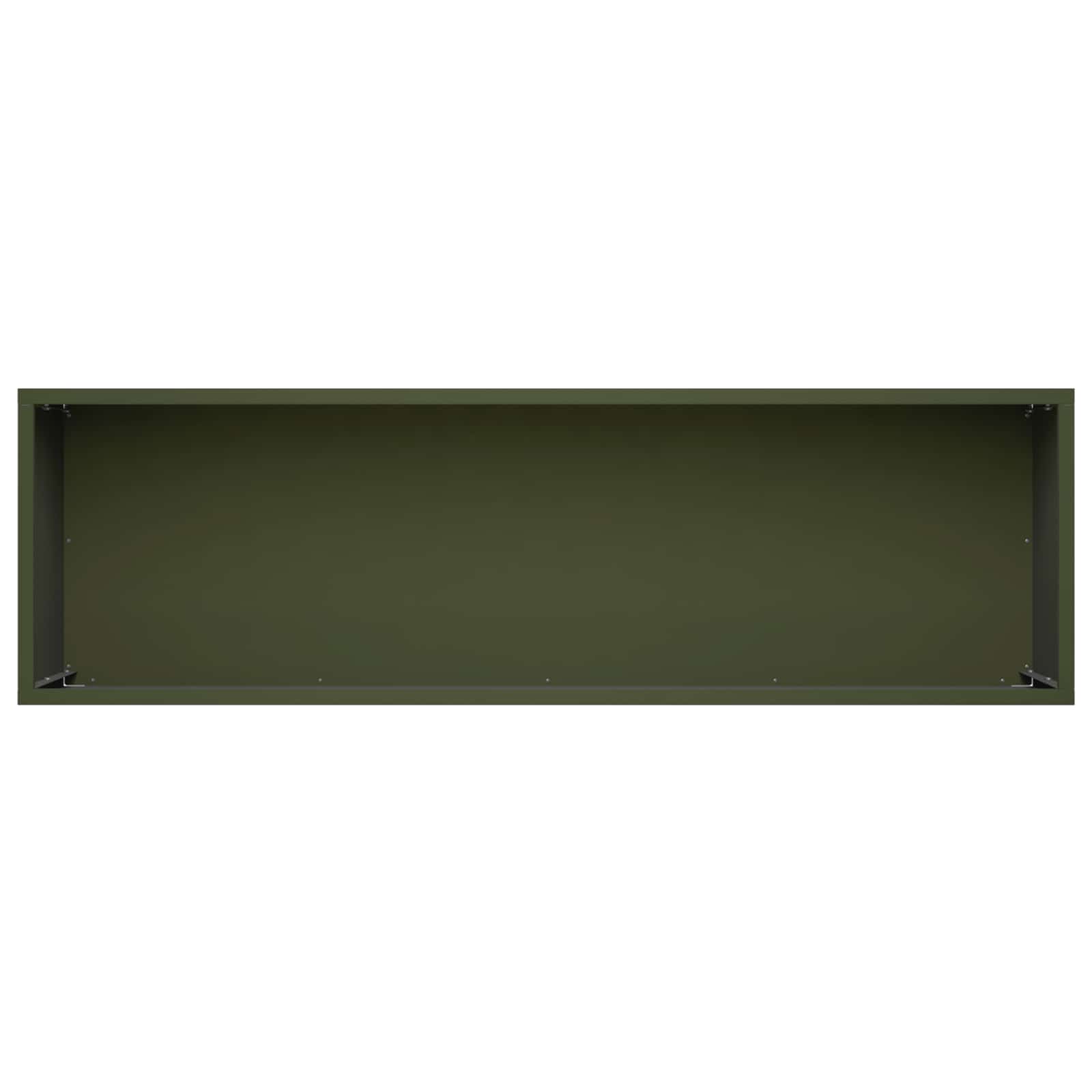 Plantenbak Olijfgroen 100 x 30 x 30 cm Koudgewalst staal image 4