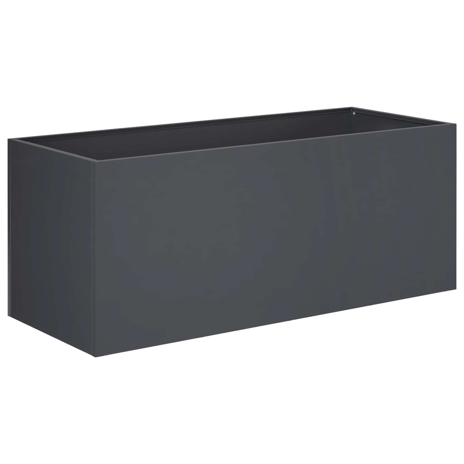 Plantenbak Antraciet 100 x 40 x 40 cm Koudgewalst staal image 2