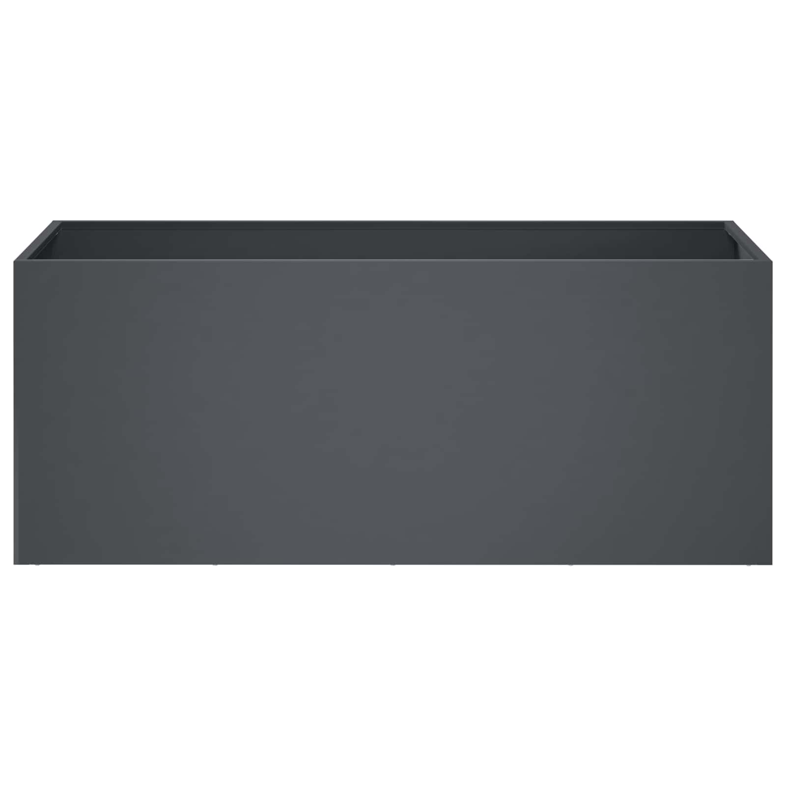 Plantenbak Antraciet 100 x 40 x 40 cm Koudgewalst staal image 3