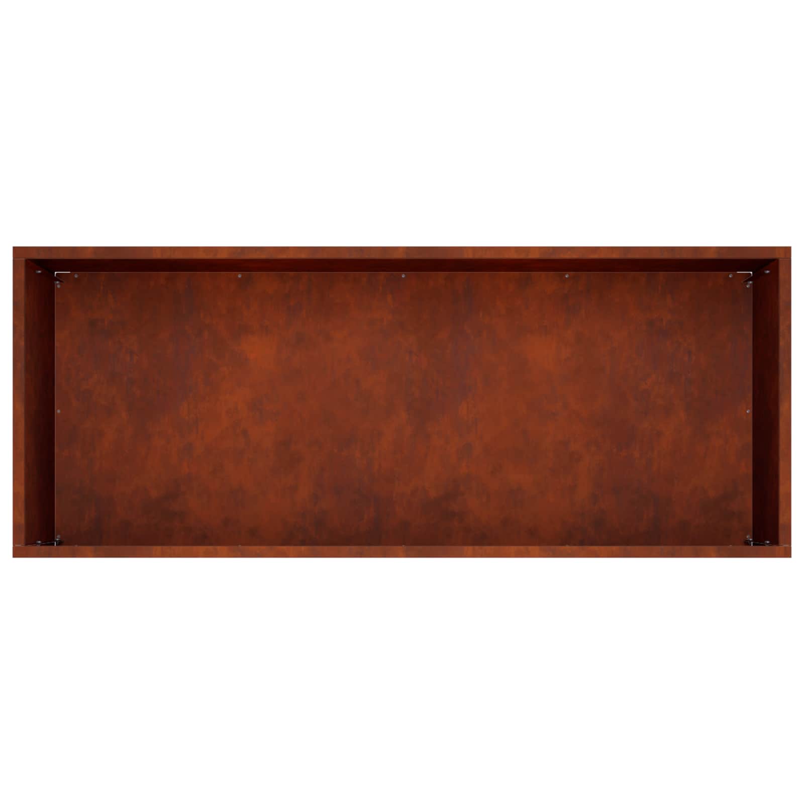 Plantenbak 2 st Roestkleurig 100 x 40 x 40 cm weervast staal image 6