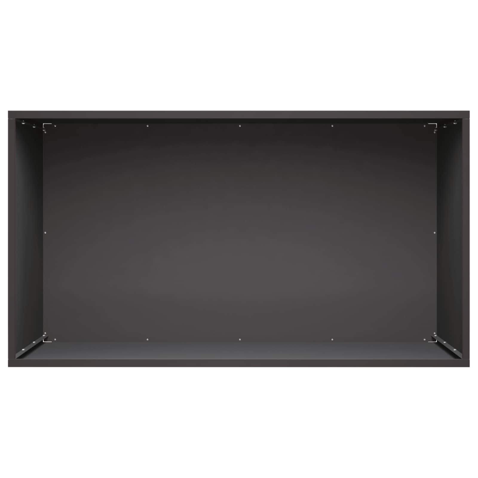 Plantenbak 2 st Zwart 100 x 50 x 50 cm Koudgewalst staal image 5