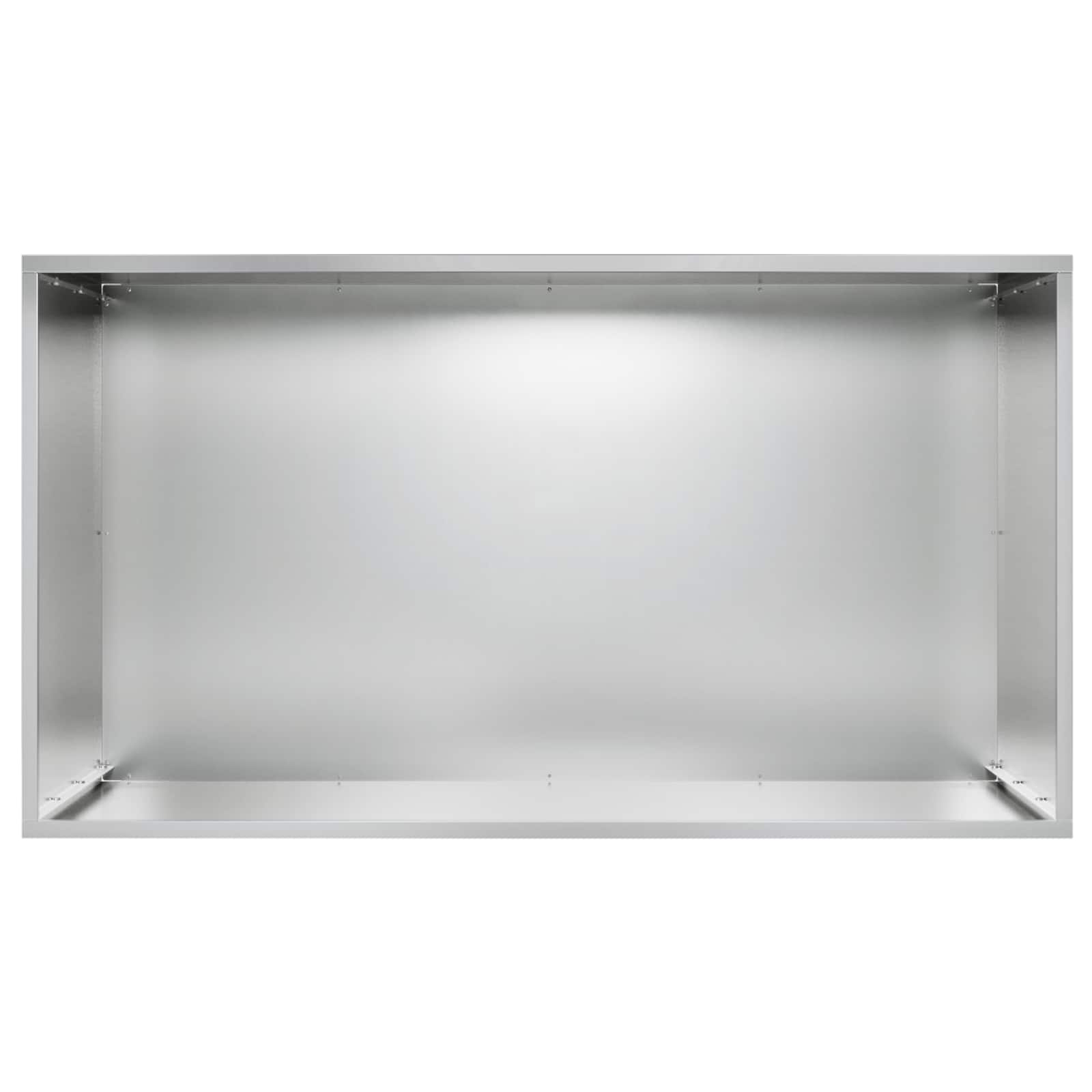 Tuin Bloempot zilver 100 x 50 x 50 cm Gegalvaniseerd staal image 4