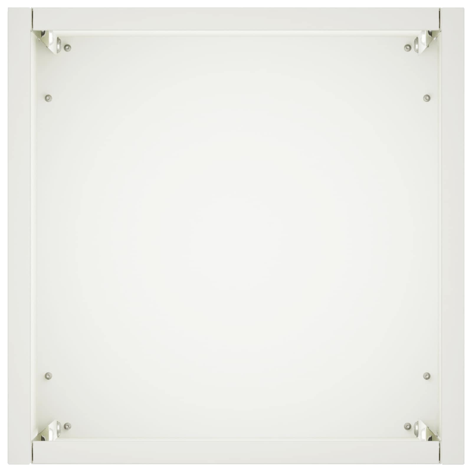 Plantenbak 2 st Wit 20 x 20 x 50 cm Koudgewalst staal image 5