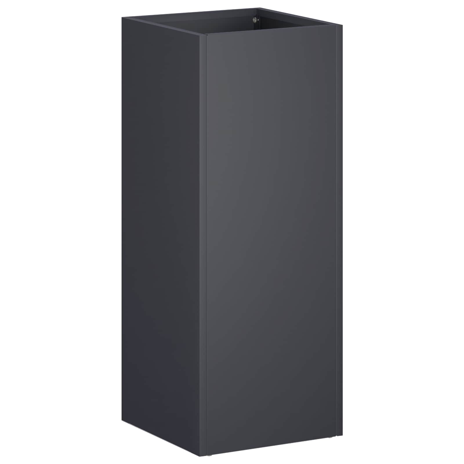 Plantenbak Antraciet 20 x 20 x 50 cm Koudgewalst staal image 2