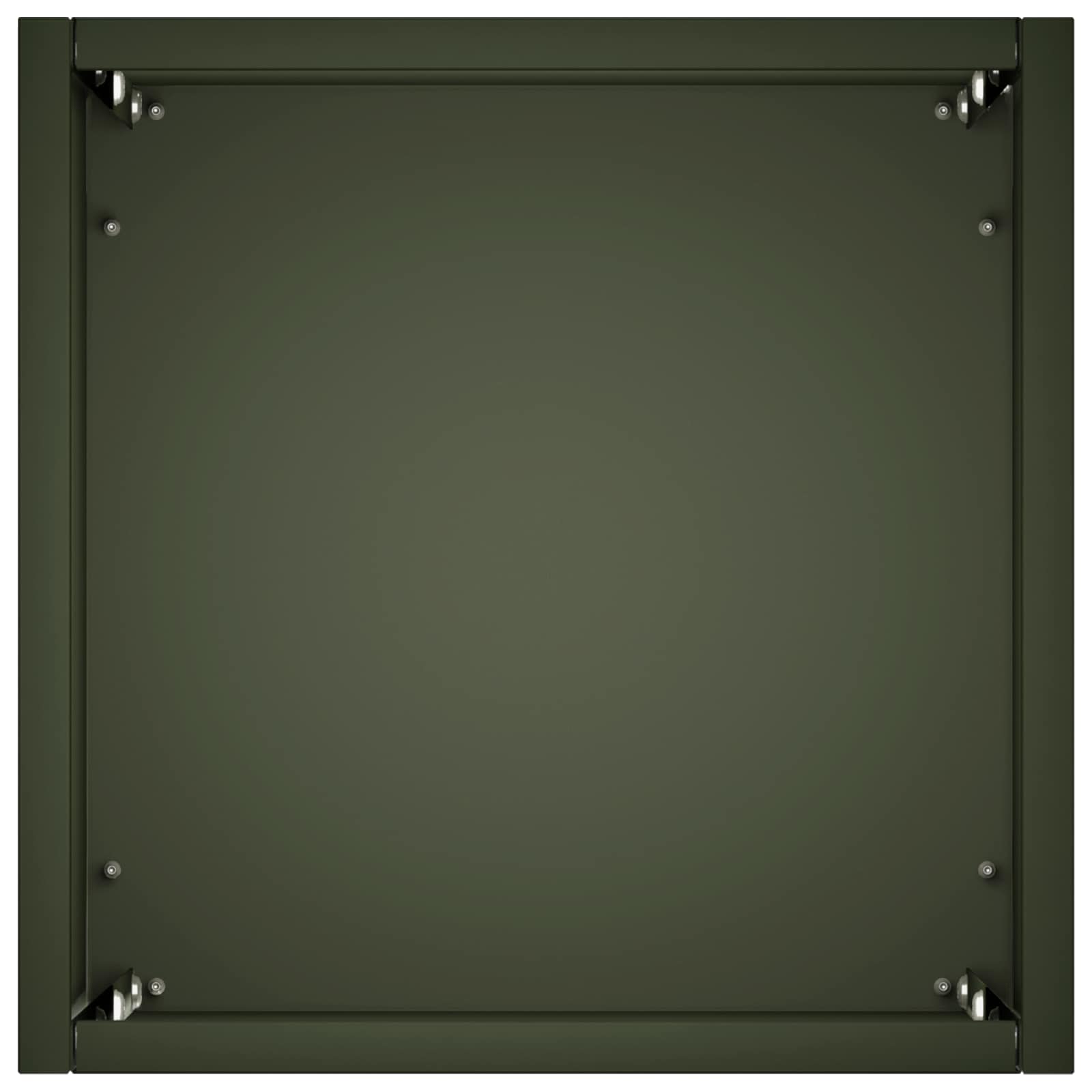 Plantenbak 2 st Olijfgroen 20 x 20 x 50 cm Koudgewalst staal image 5